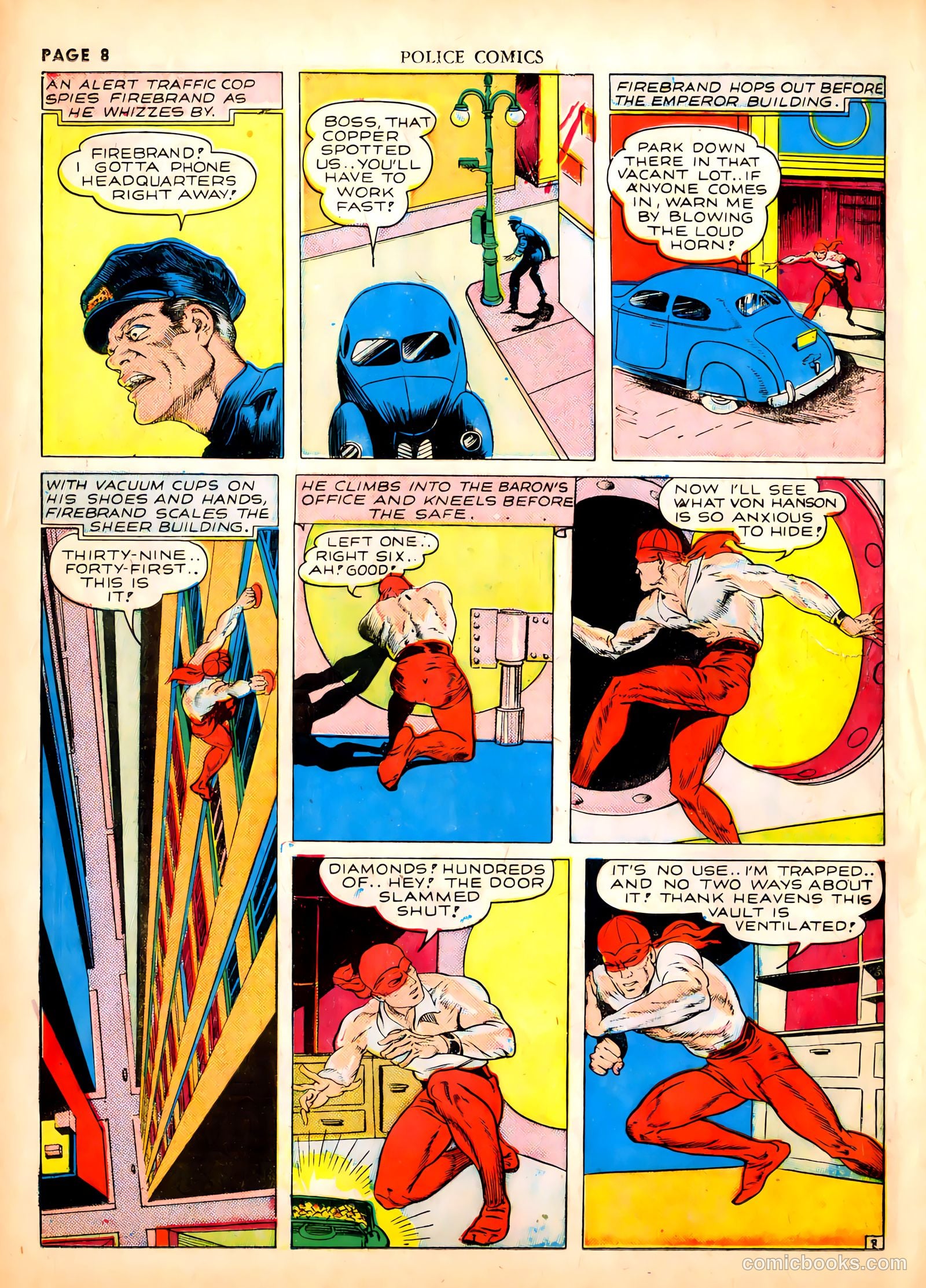 Police Comics #1 (1941) — page 10 of 68