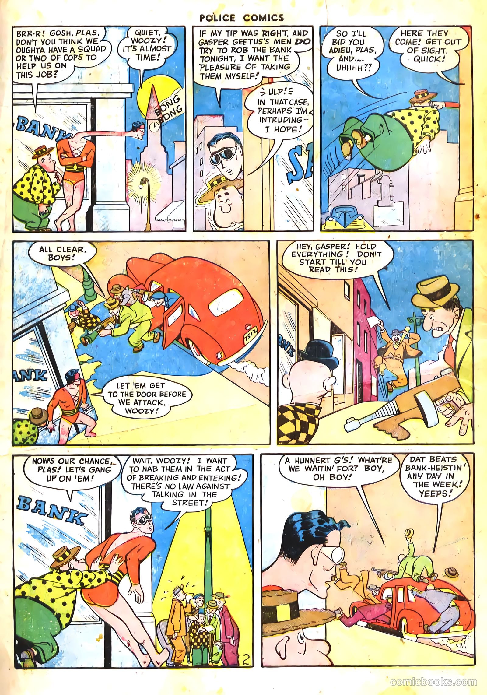 Police Comics #61 (1946) — page 4 of 59