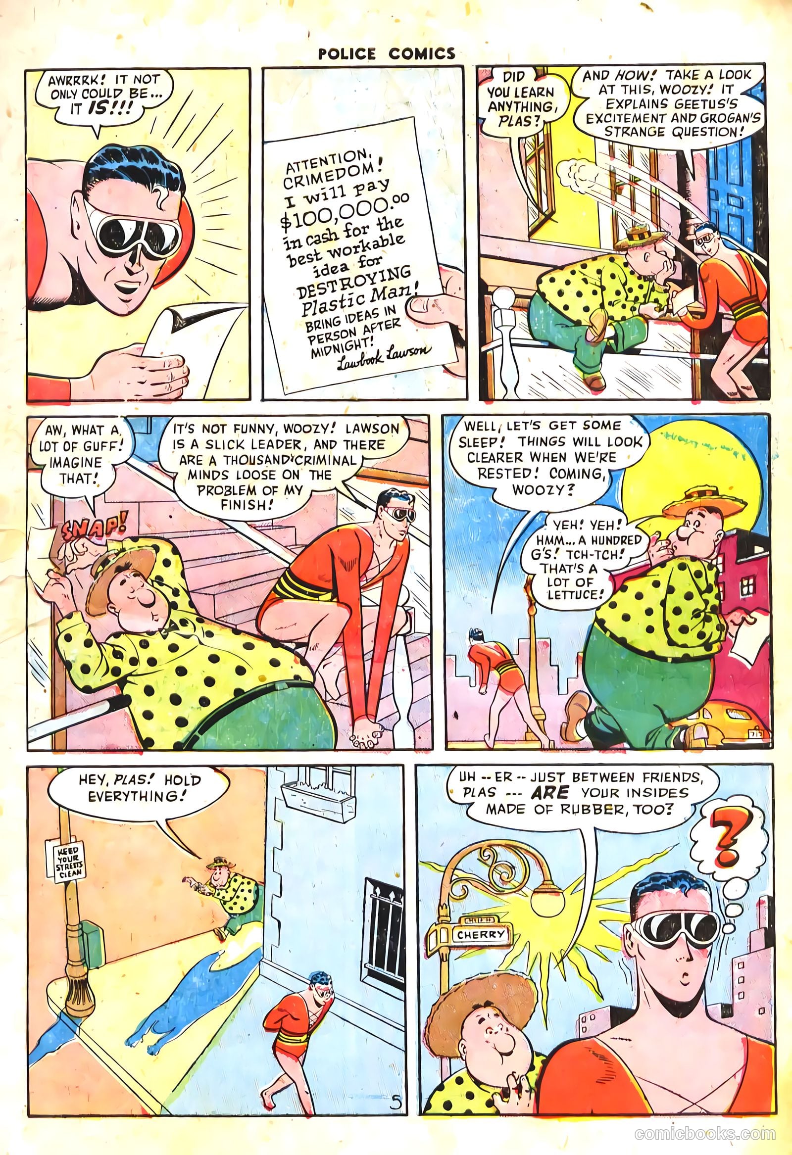 Police Comics #61 (1946) — page 7 of 59