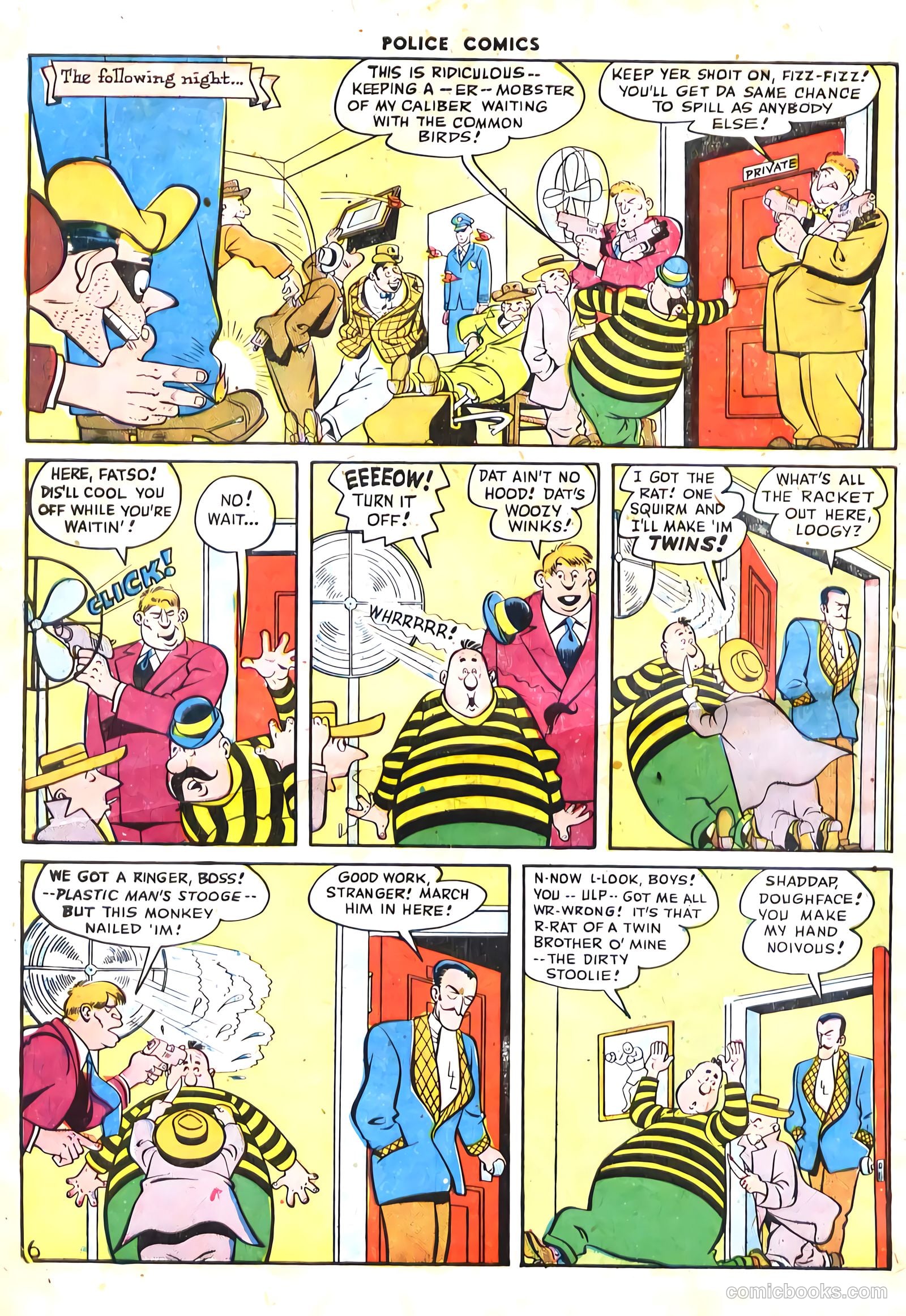 Police Comics #61 (1946) — page 8 of 59