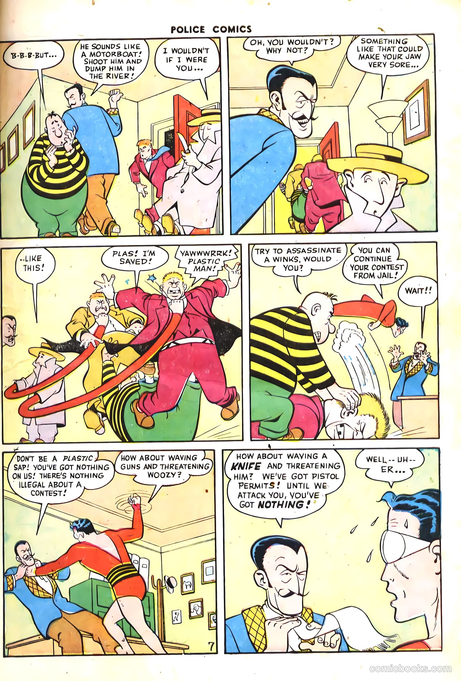 Police Comics #61 (1946) — page 9 of 59