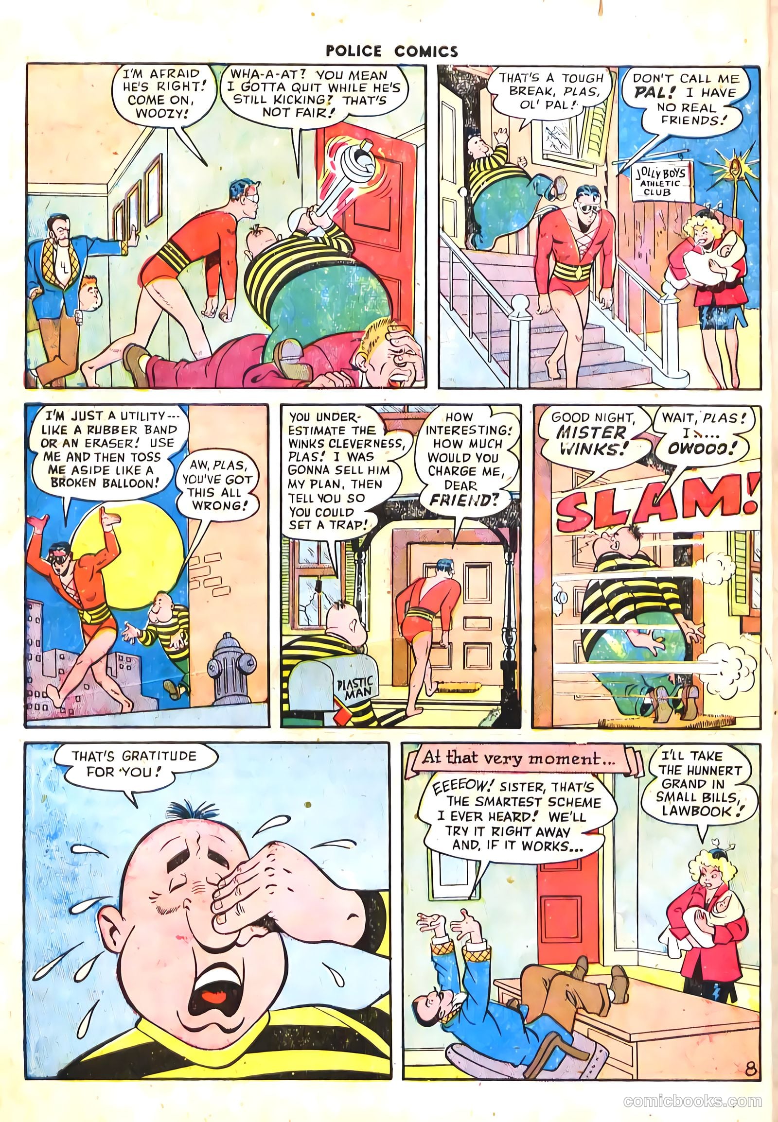 Police Comics #61 (1946) — page 10 of 59