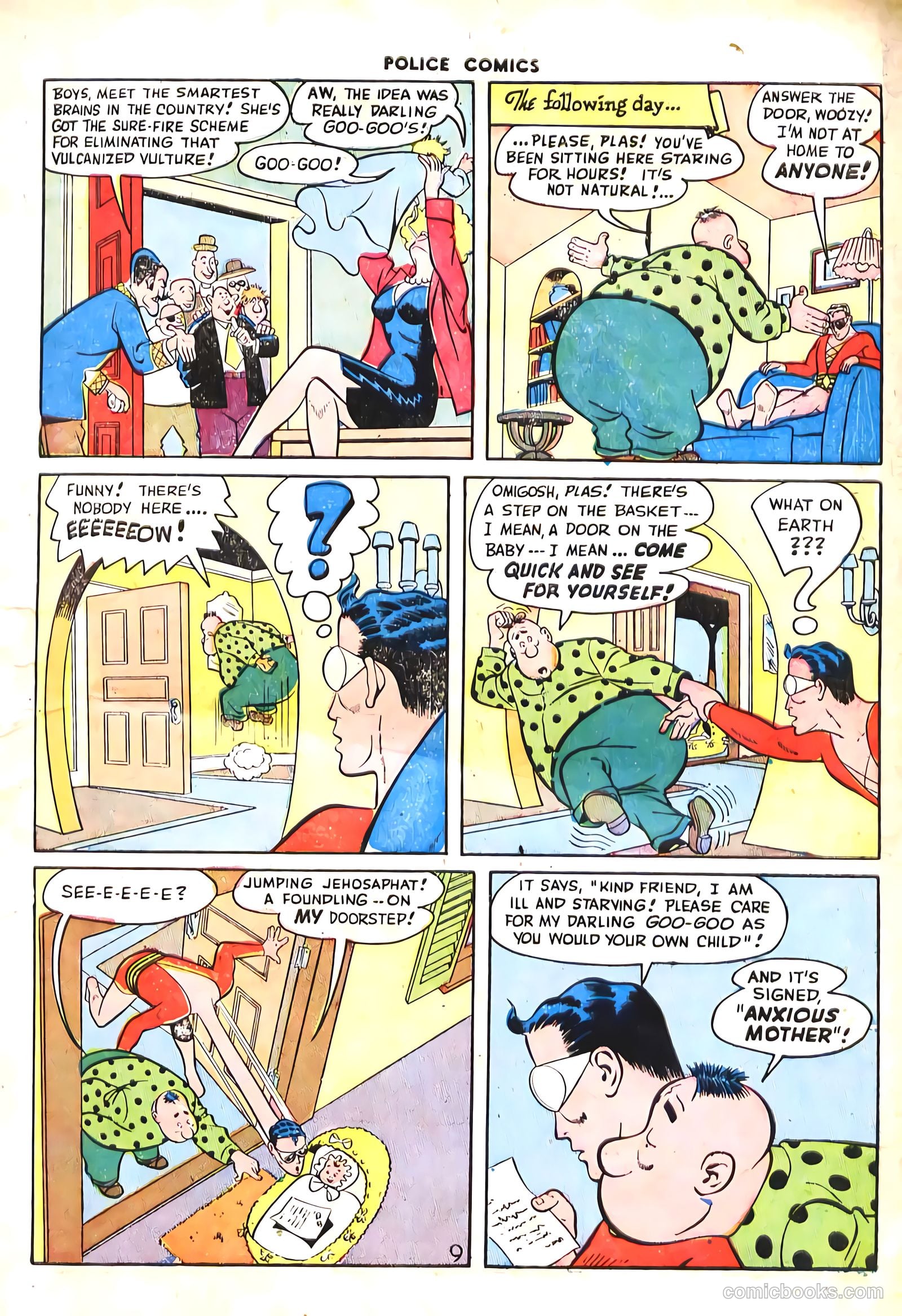 Police Comics #61 (1946) — page 11 of 59