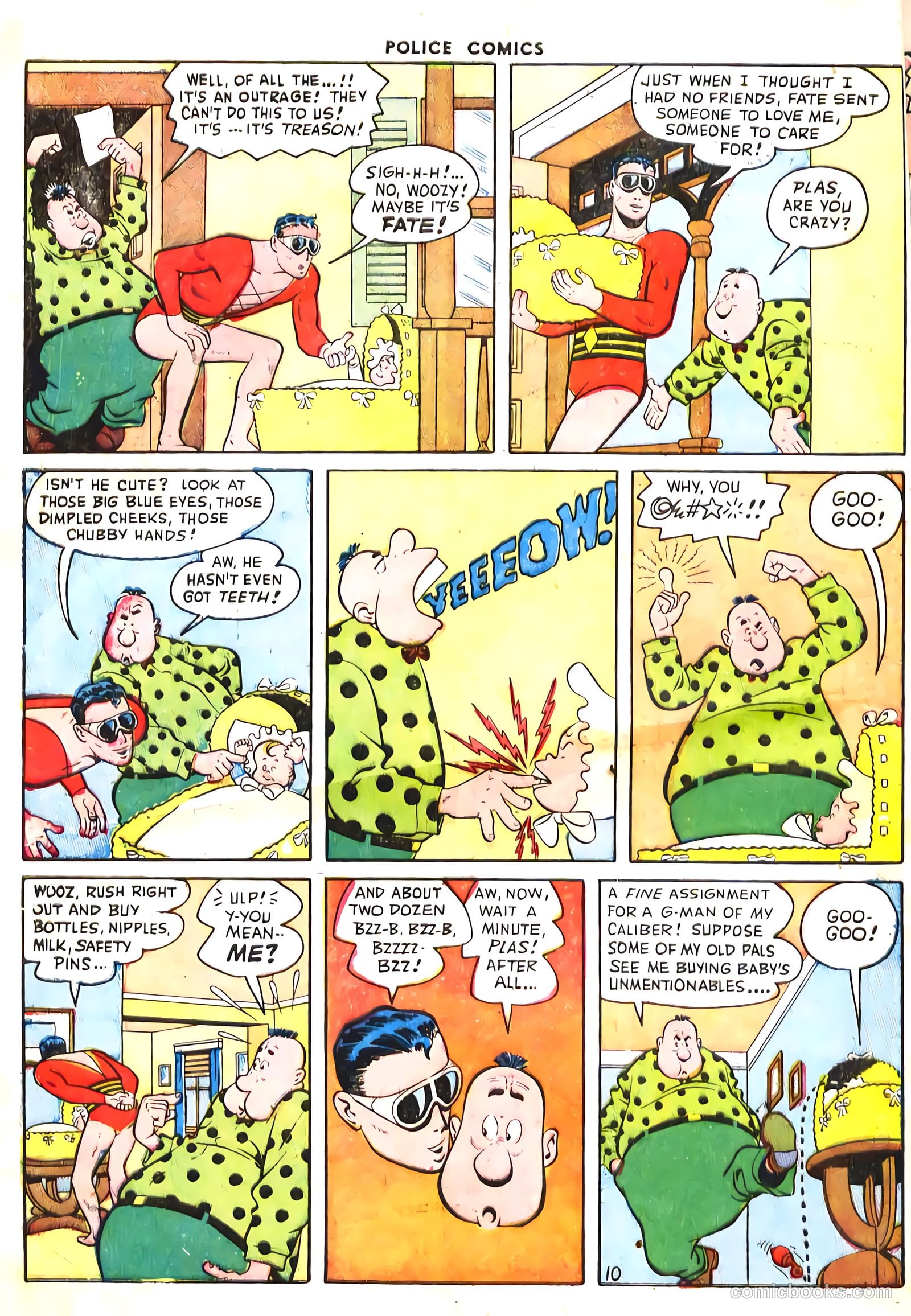 Police Comics #61 (1946) — page 12 of 59