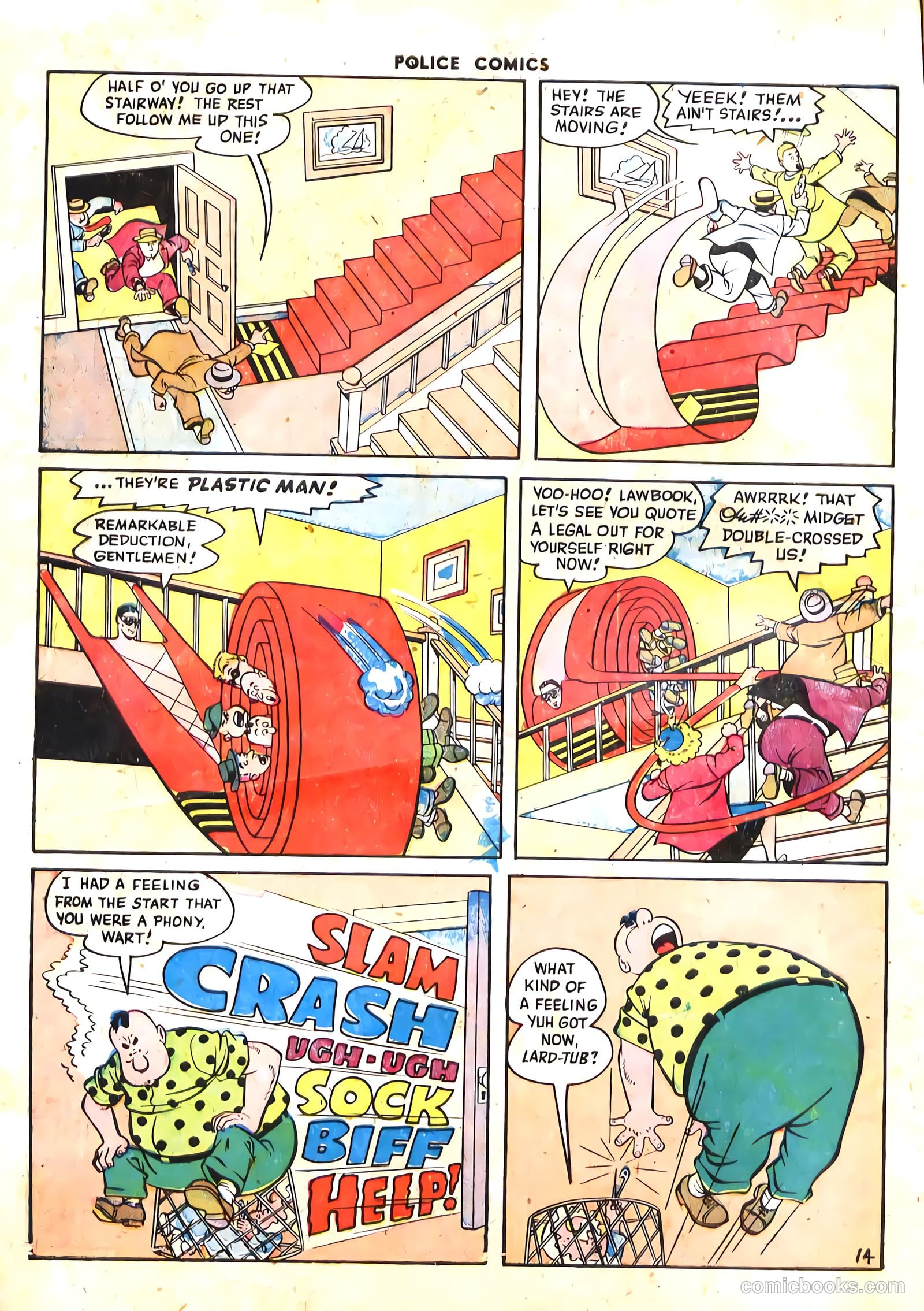 Police Comics #61 (1946) — page 16 of 59