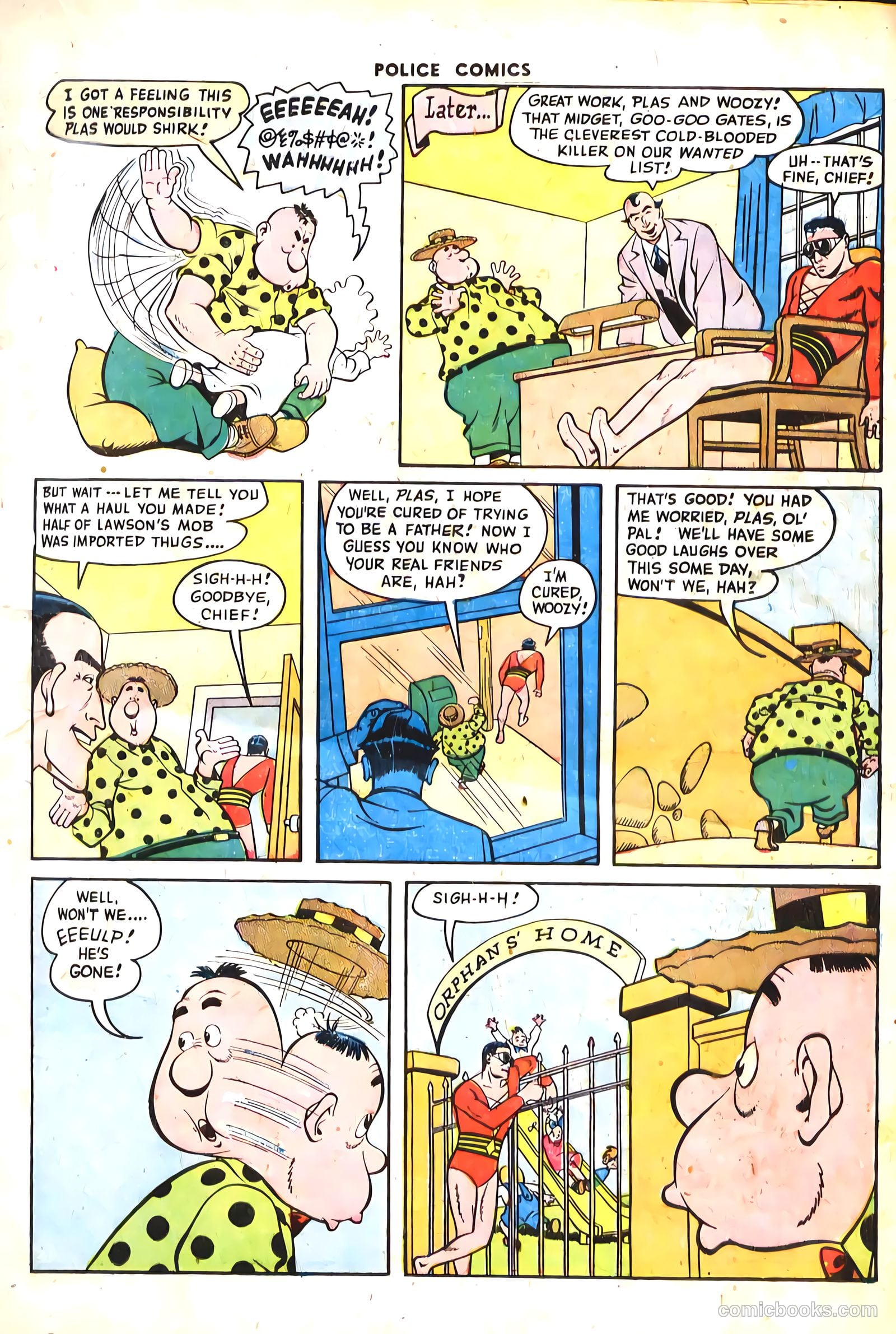 Police Comics #61 (1946) — page 17 of 59