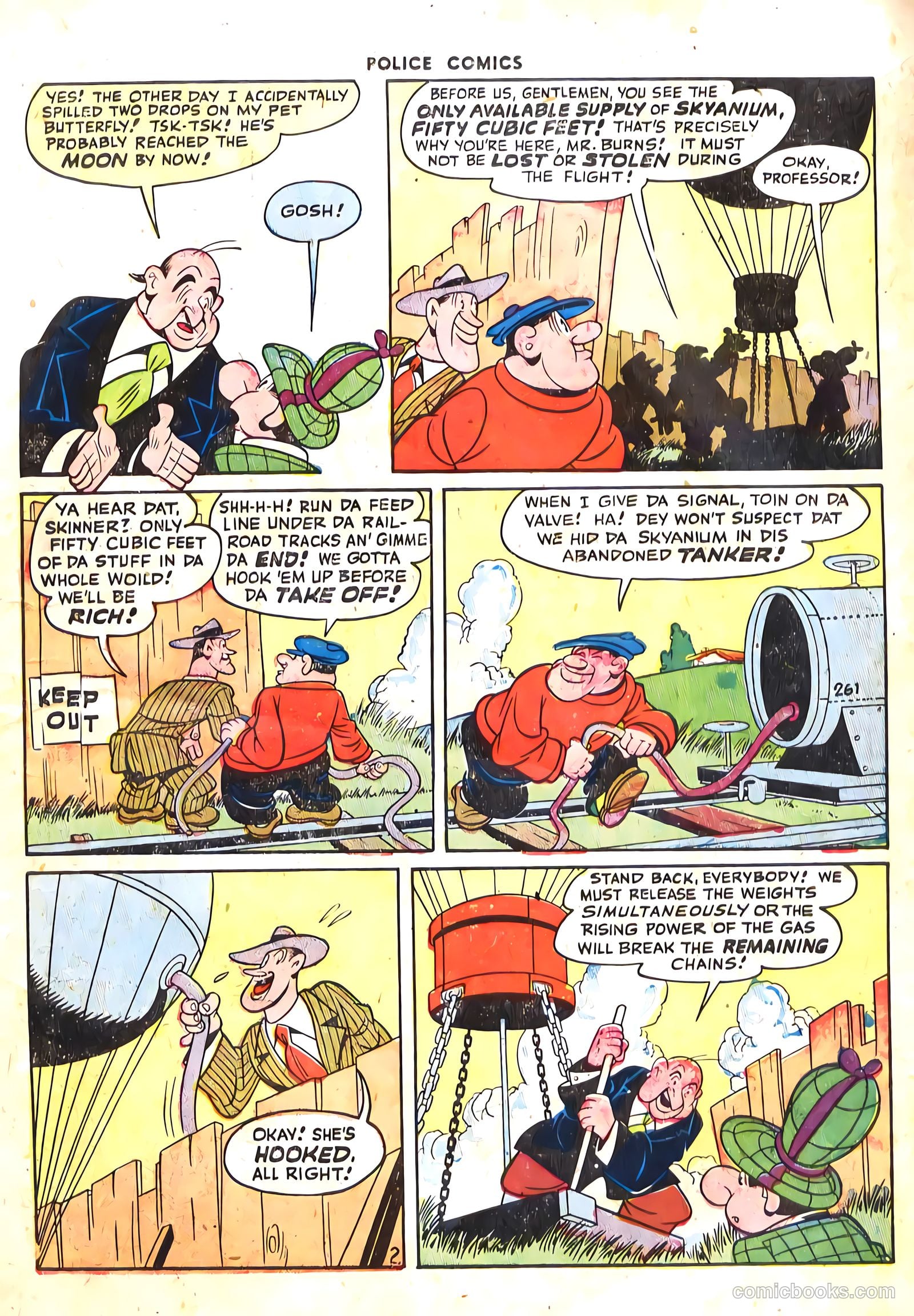 Police Comics #61 (1946) — page 19 of 59