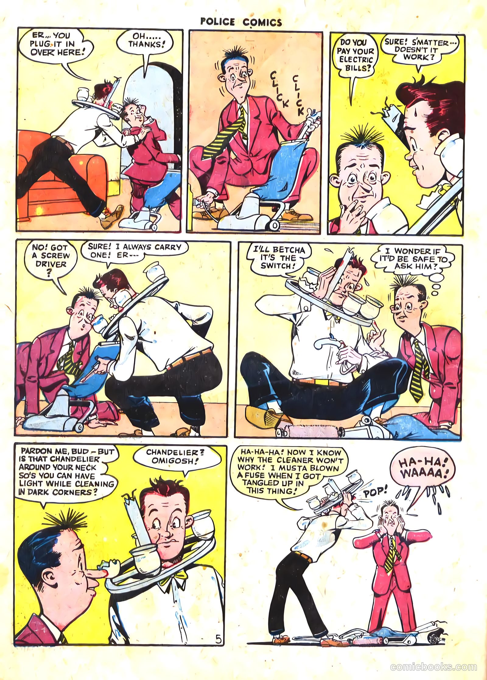 Police Comics #61 (1946) — page 28 of 59
