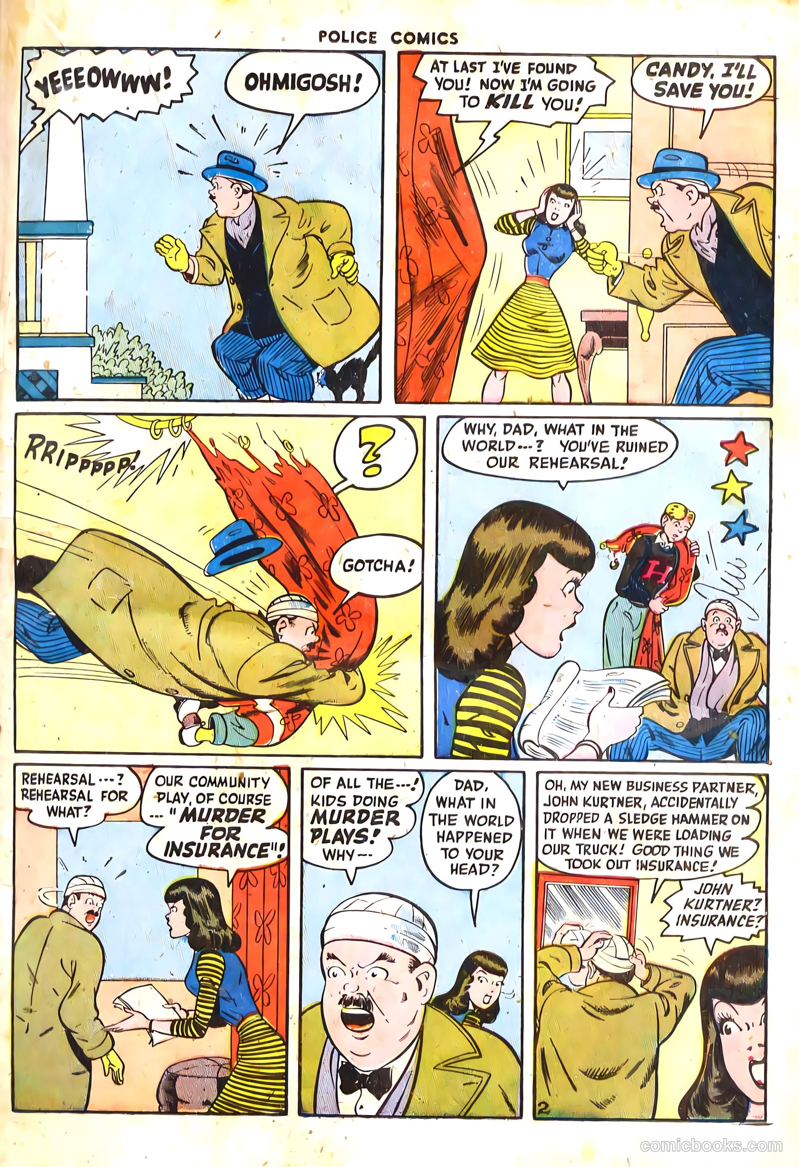 Police Comics #61 (1946) — page 31 of 59