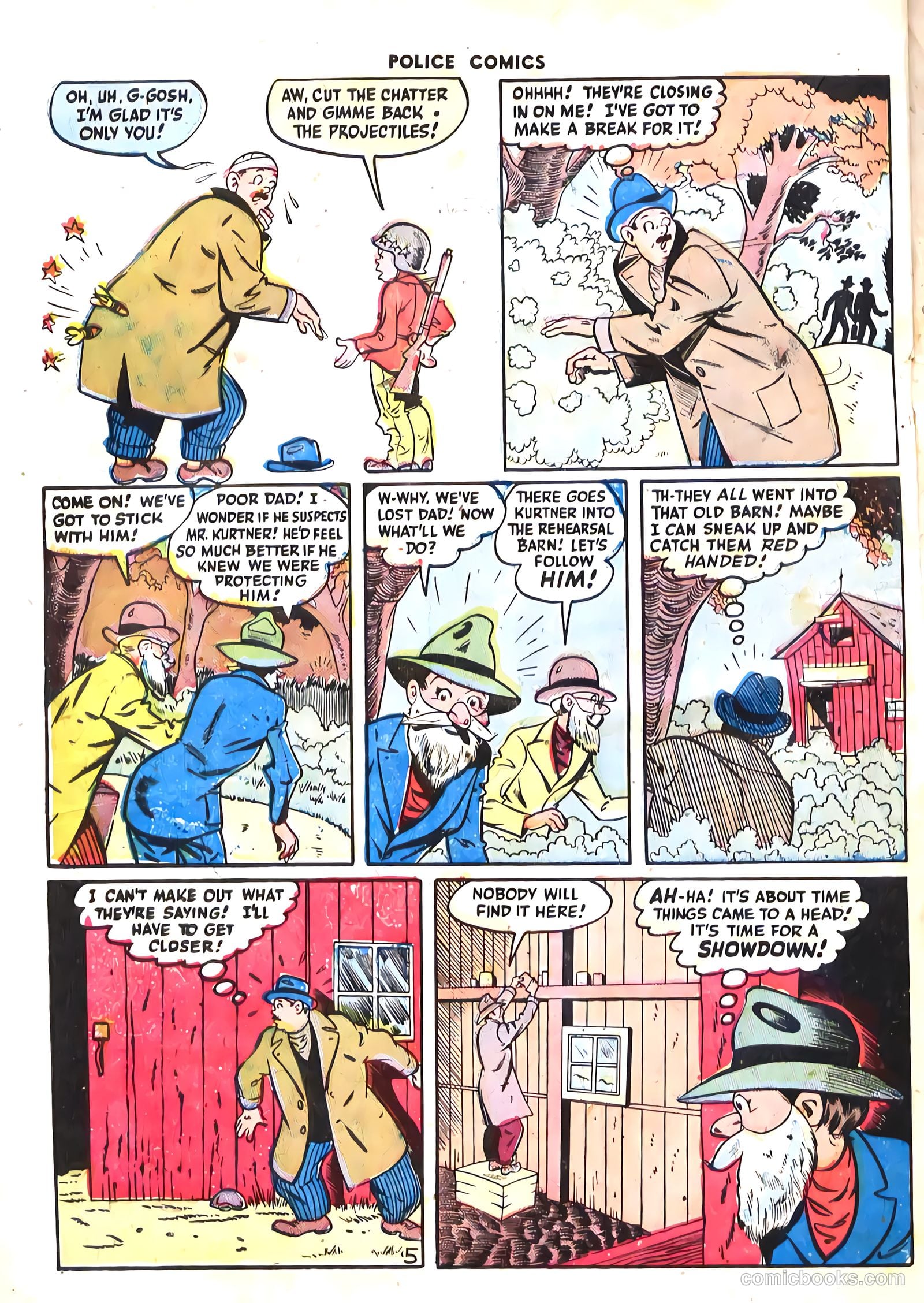 Police Comics #61 (1946) — page 34 of 59
