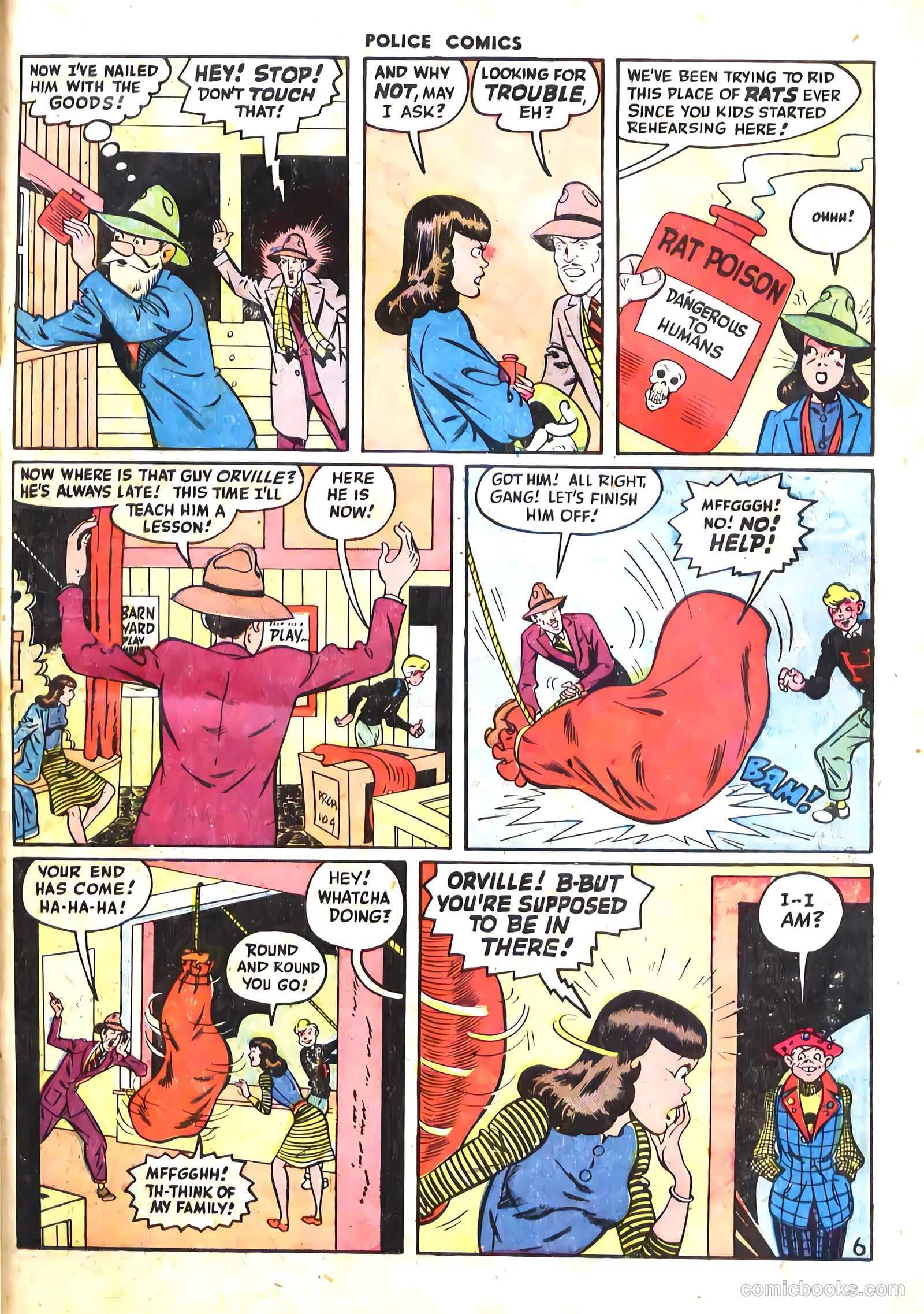 Police Comics #61 (1946) — page 35 of 59