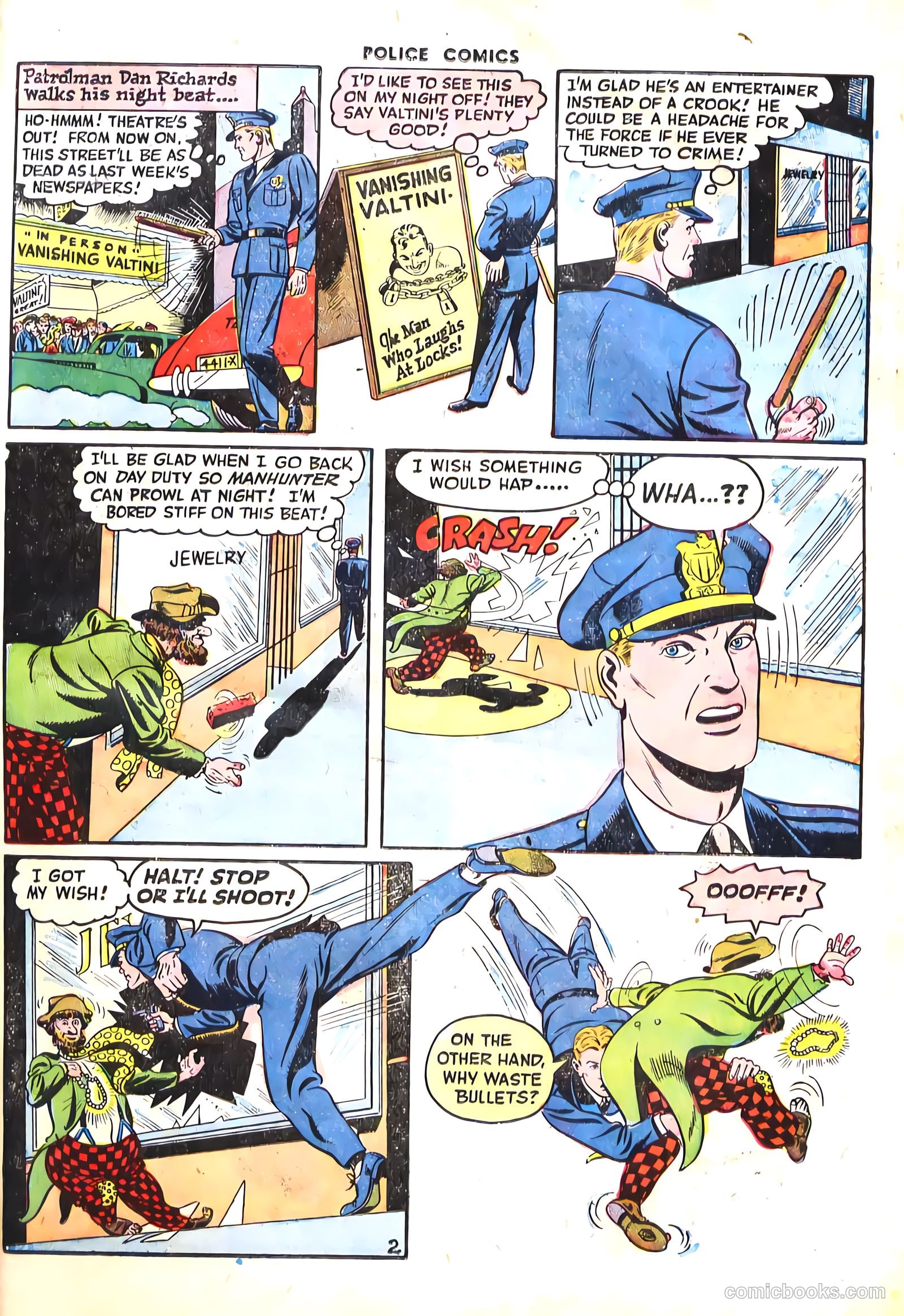 Police Comics #61 (1946) — page 39 of 59