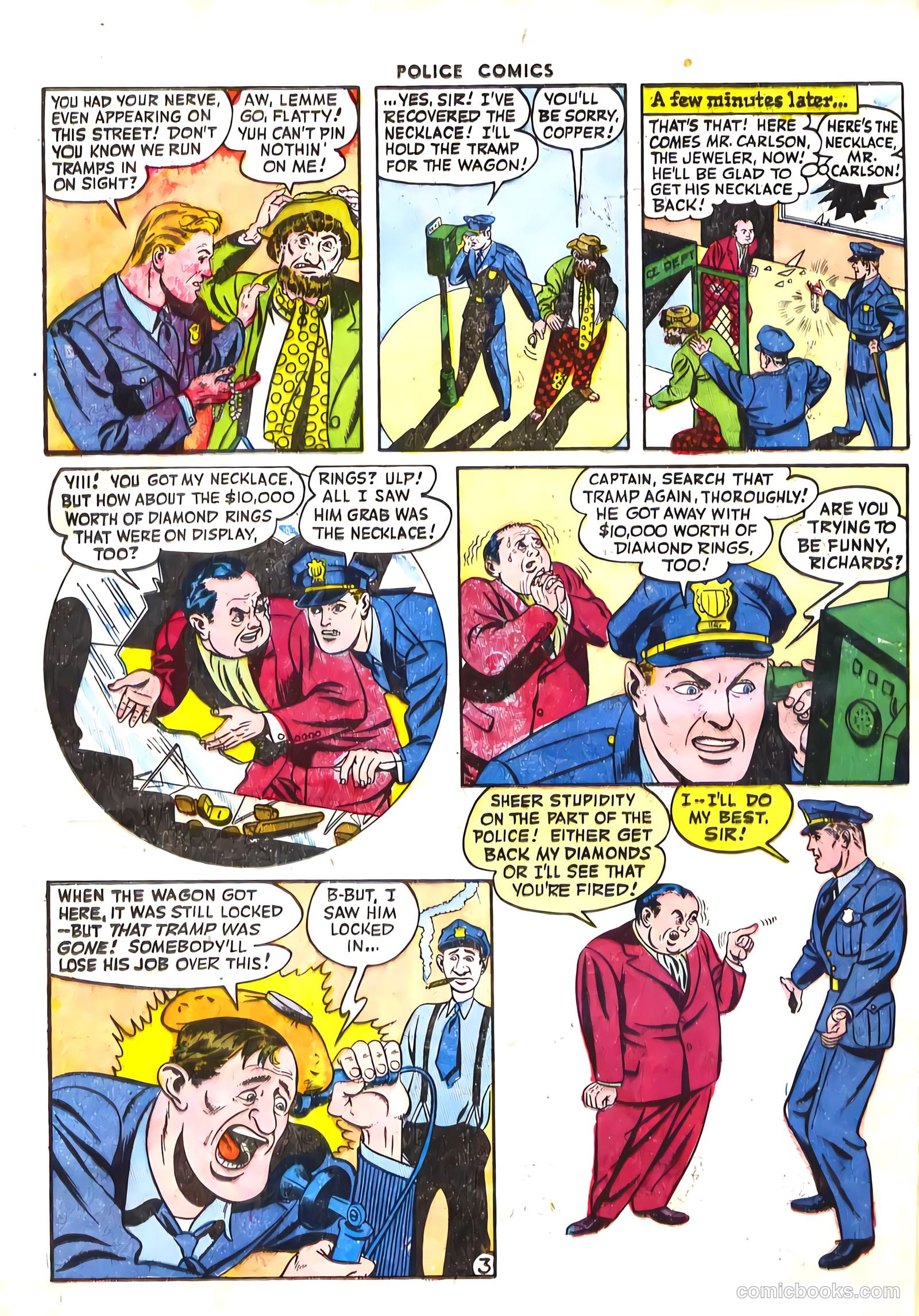 Police Comics #61 (1946) — page 40 of 59