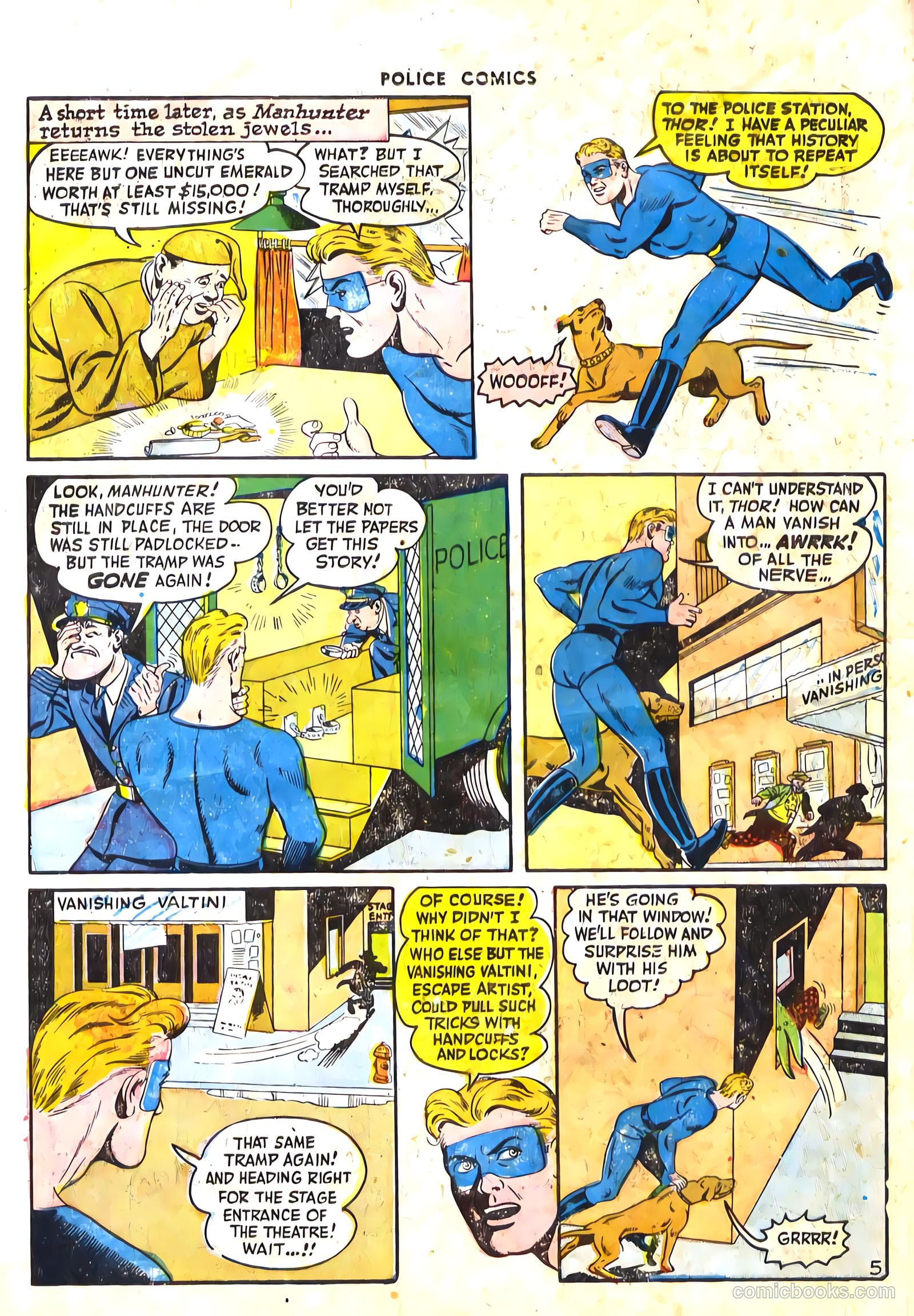 Police Comics #61 (1946) — page 42 of 59