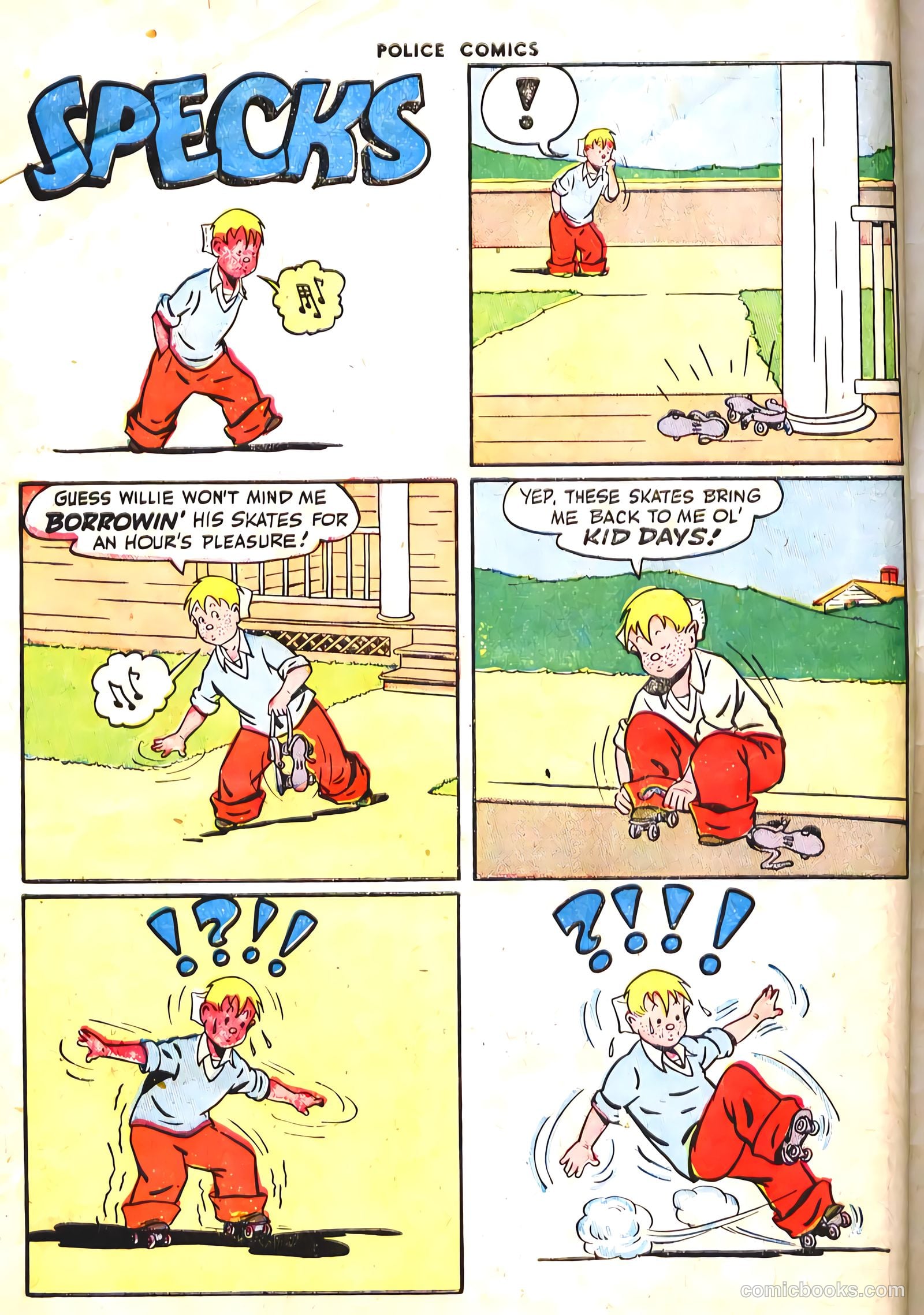 Police Comics #61 (1946) — page 50 of 59