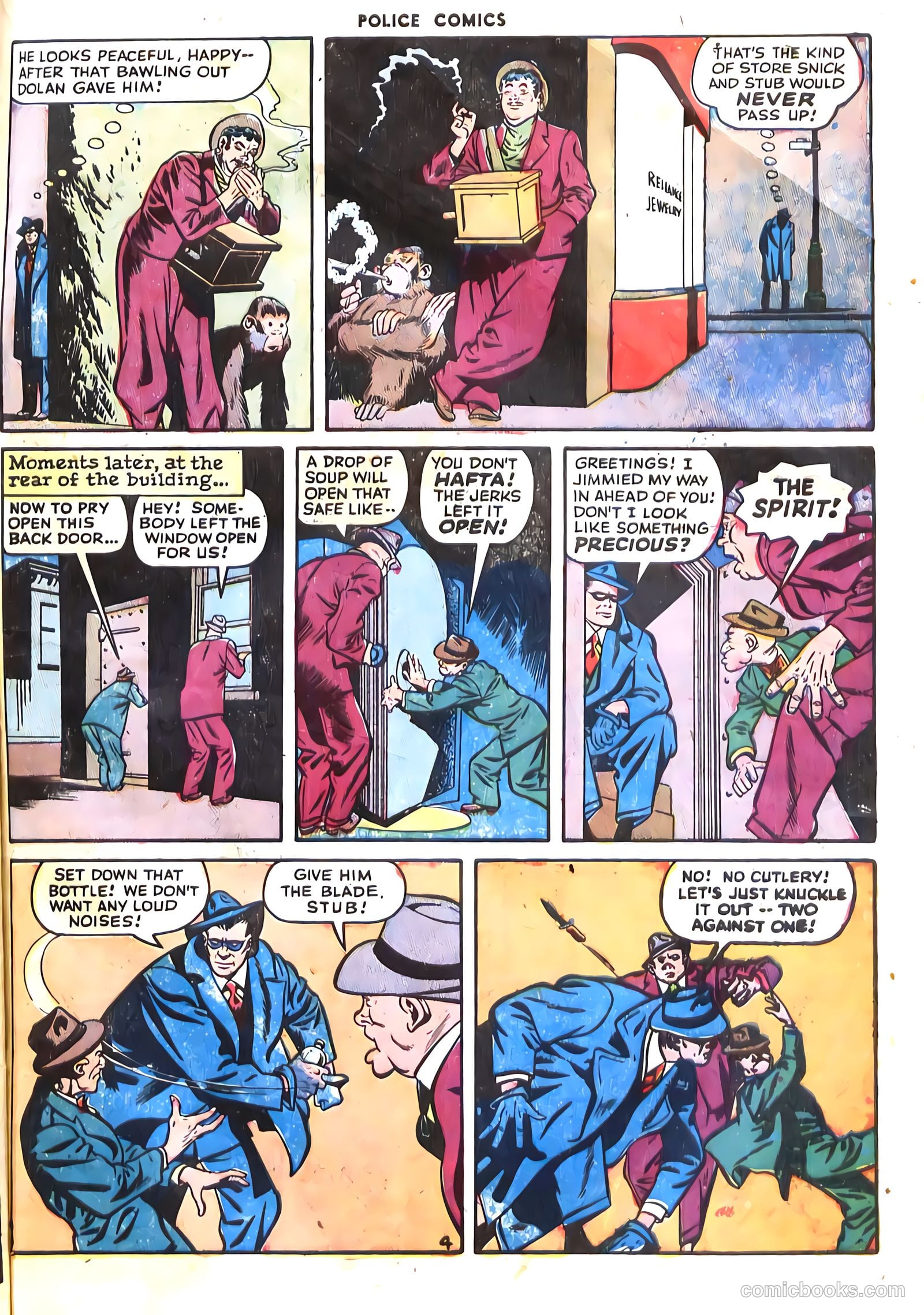 Police Comics #61 (1946) — page 55 of 59