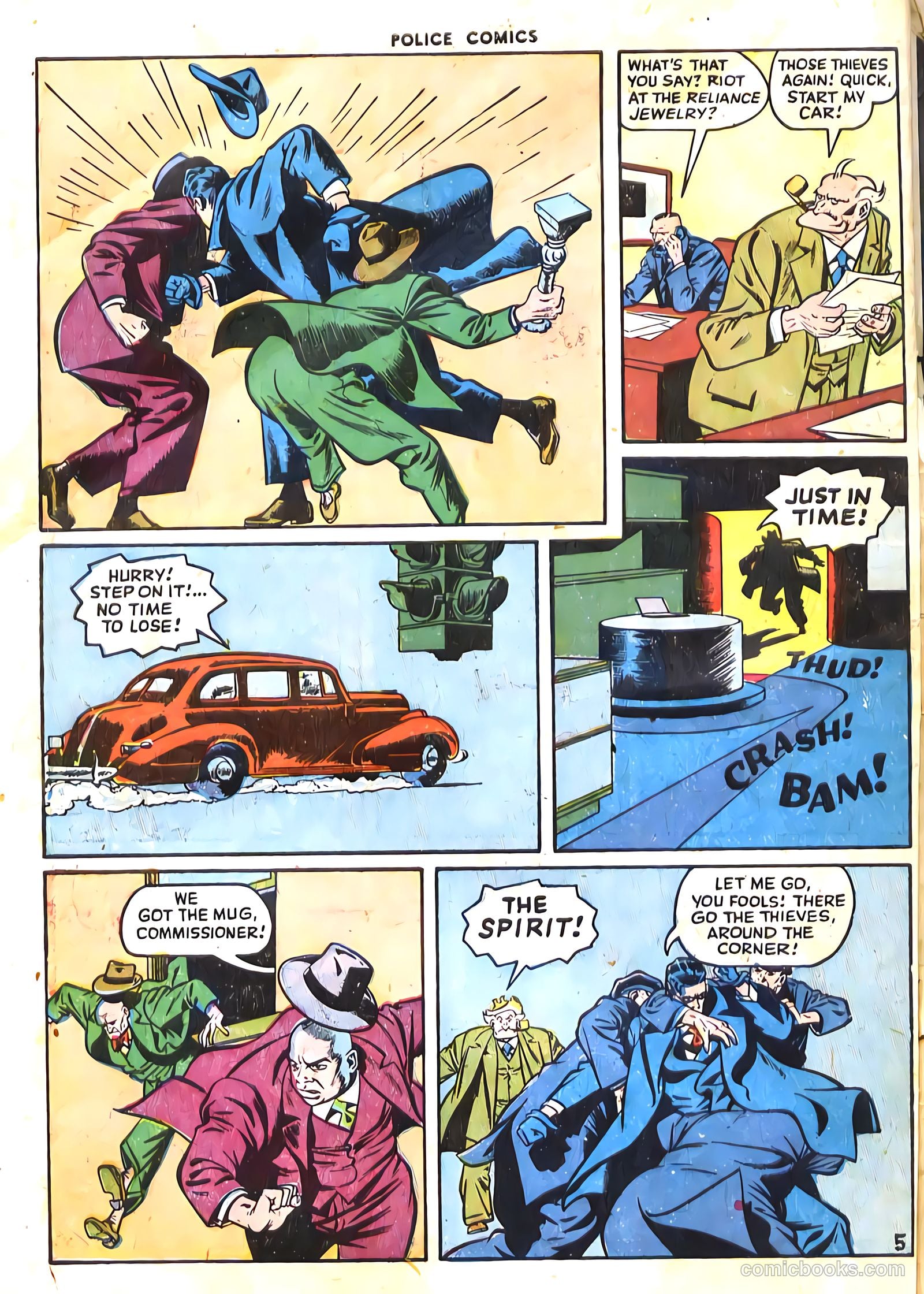 Police Comics #61 (1946) — page 56 of 59