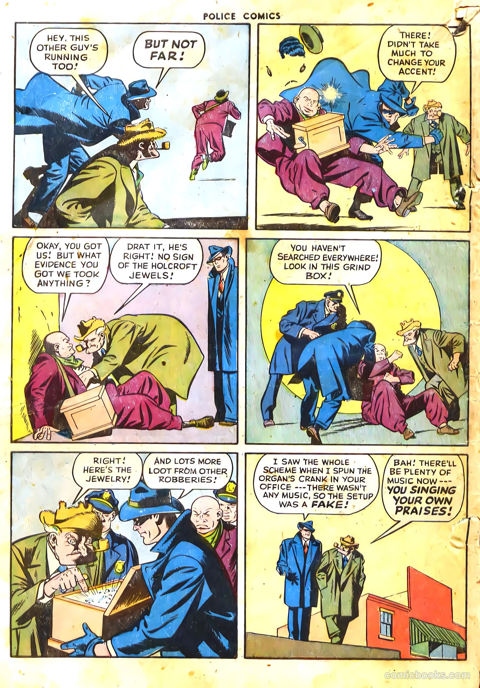 Police Comics #61 (1946) — page 58 of 59