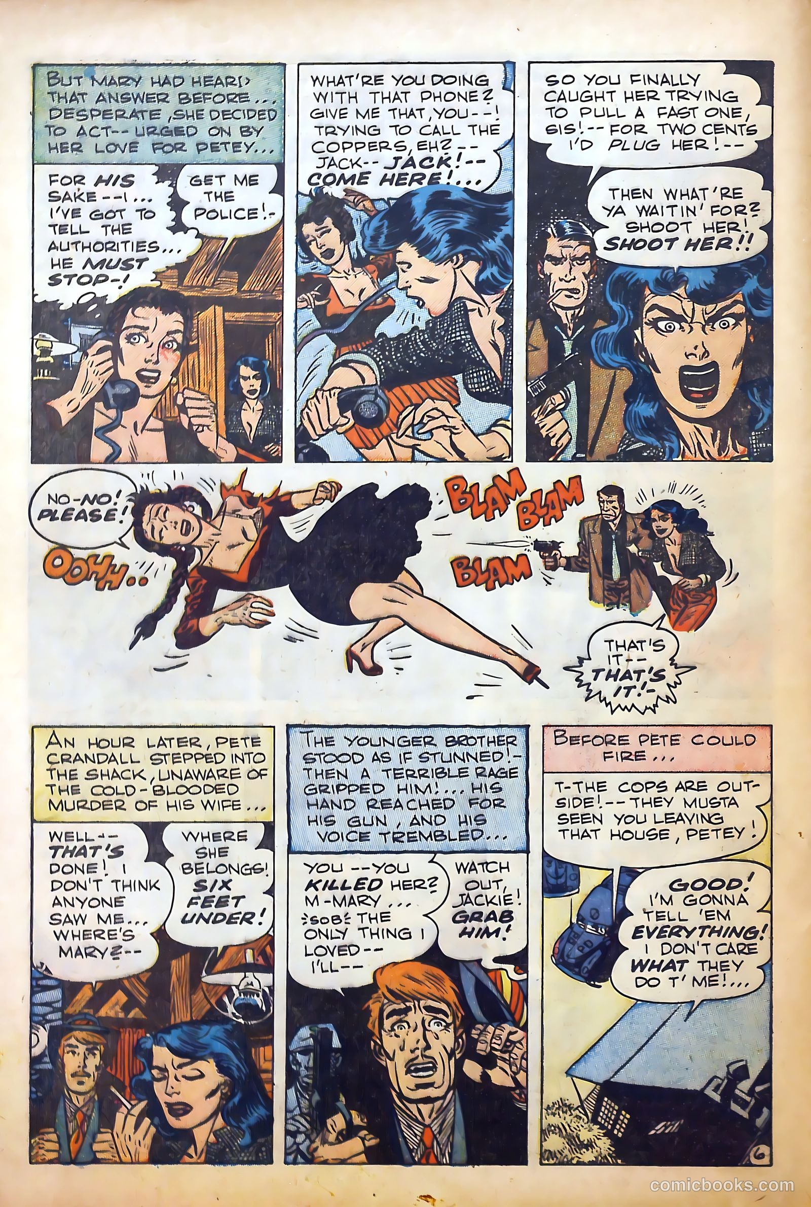 Police Line-Up #3 (1952) — page 8 of 36