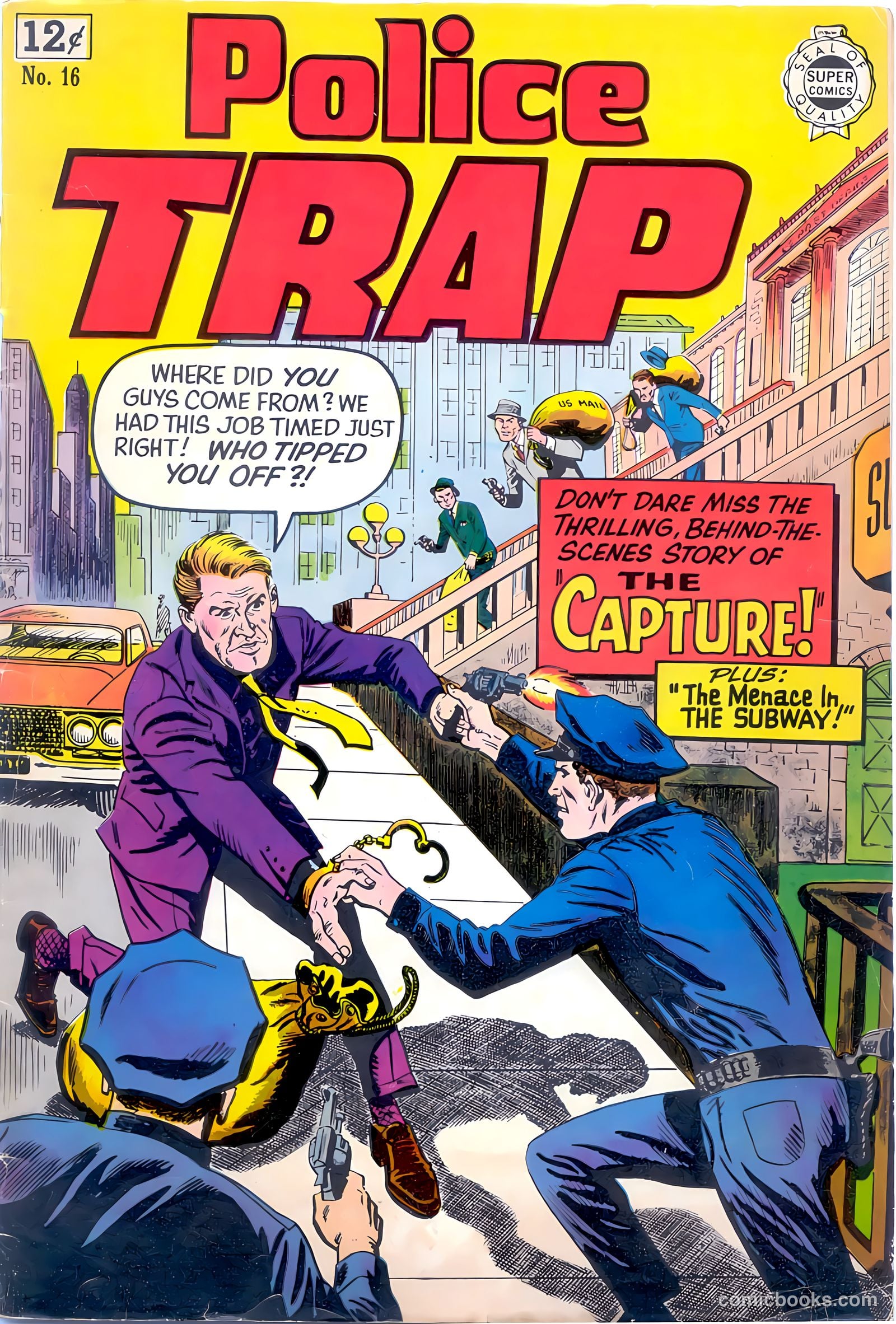 Police Trap #16 cover
