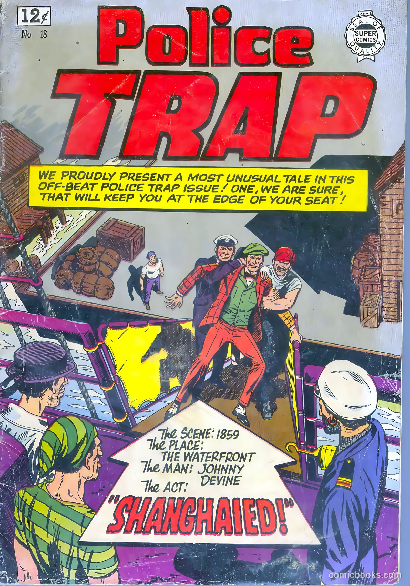 Police Trap #18 cover