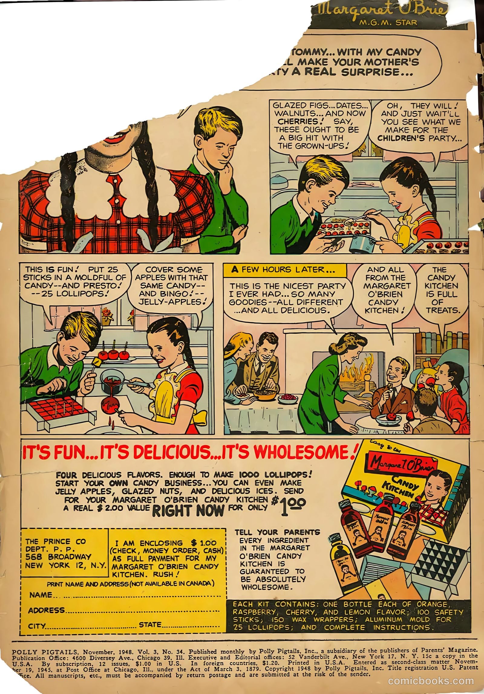 Polly Pigtails #34 (1948) — page 2 of 52