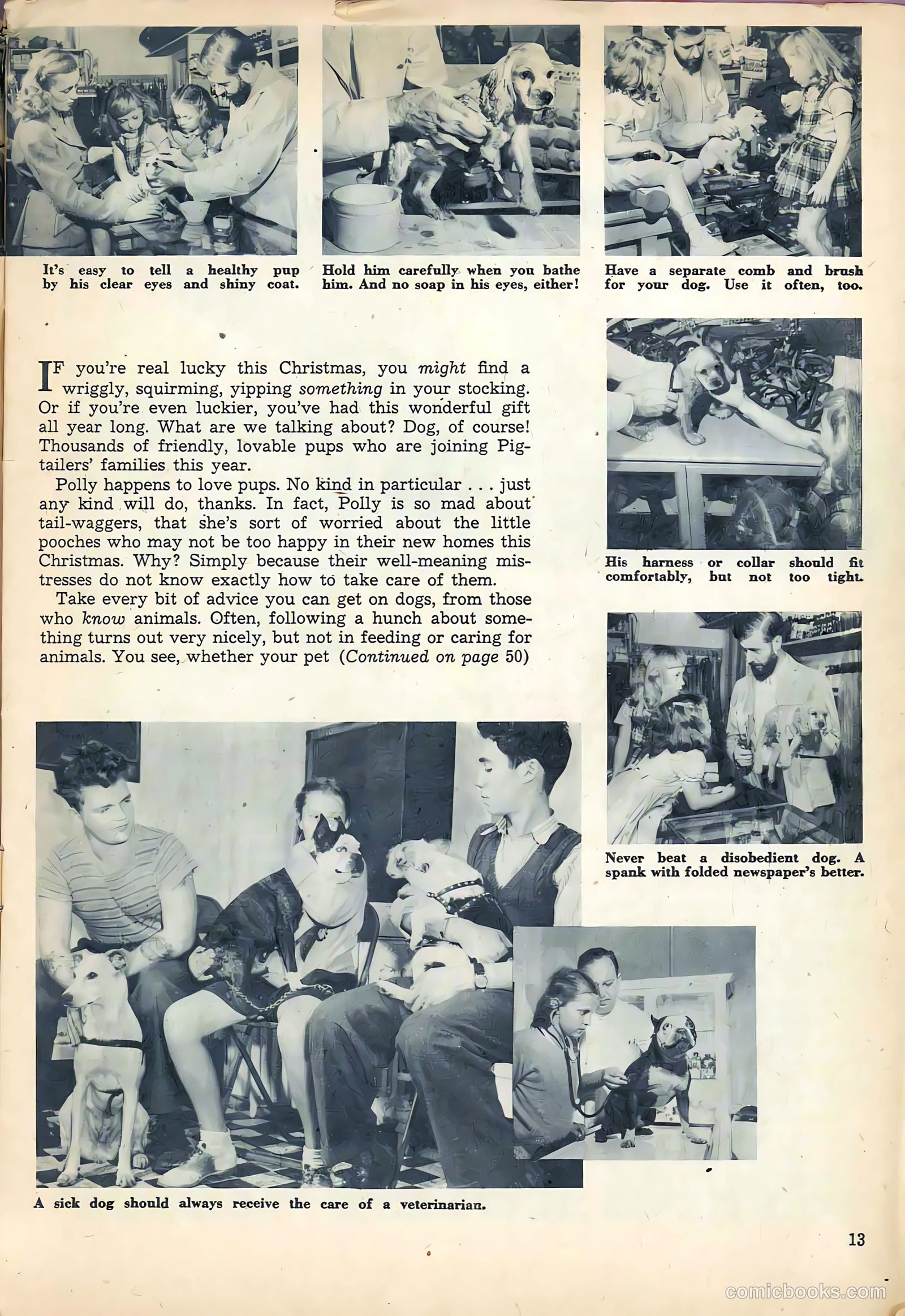 Polly Pigtails #34 (1948) — page 13 of 52