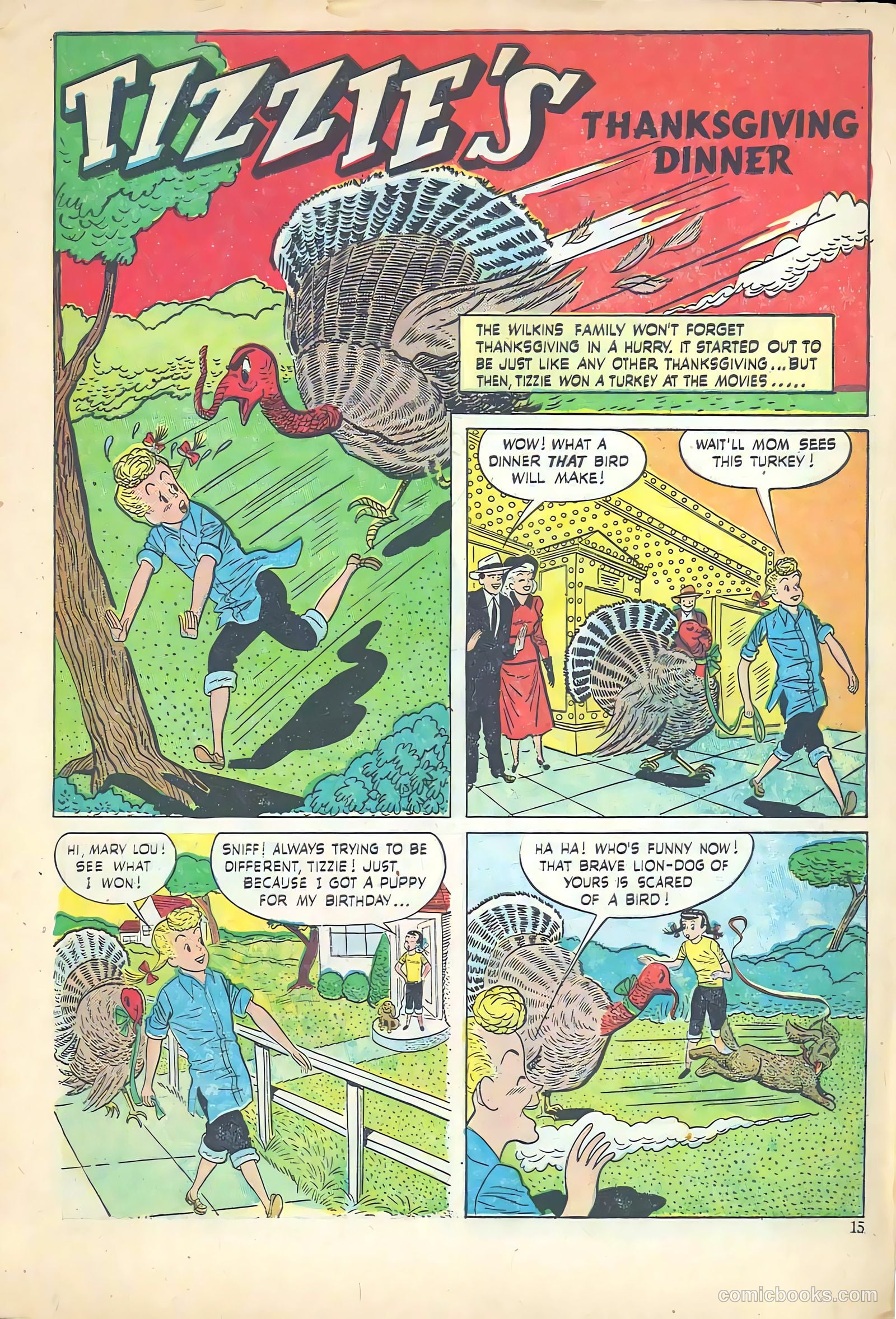 Polly Pigtails #34 (1948) — page 15 of 52