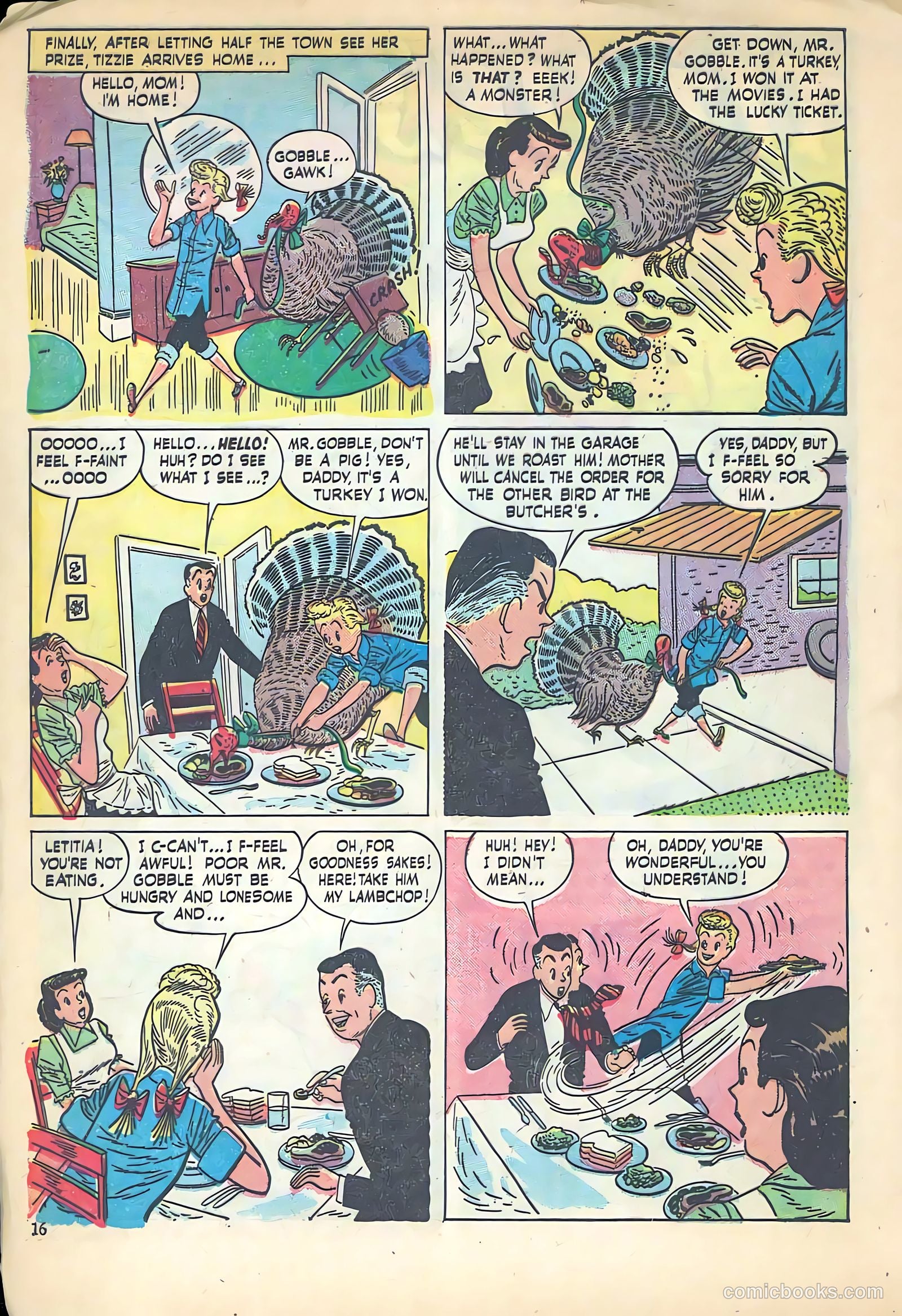 Polly Pigtails #34 (1948) — page 16 of 52