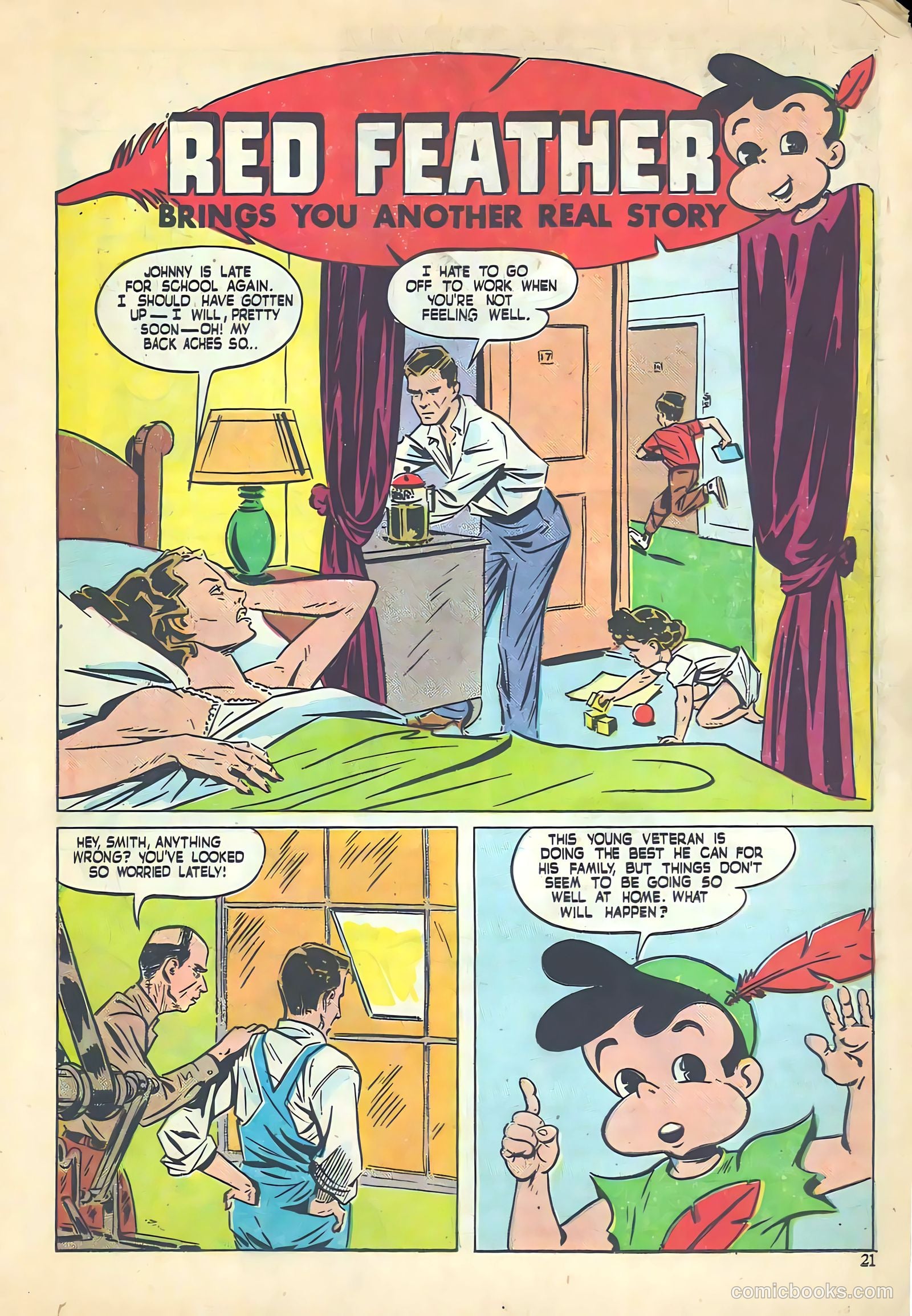 Polly Pigtails #34 (1948) — page 21 of 52