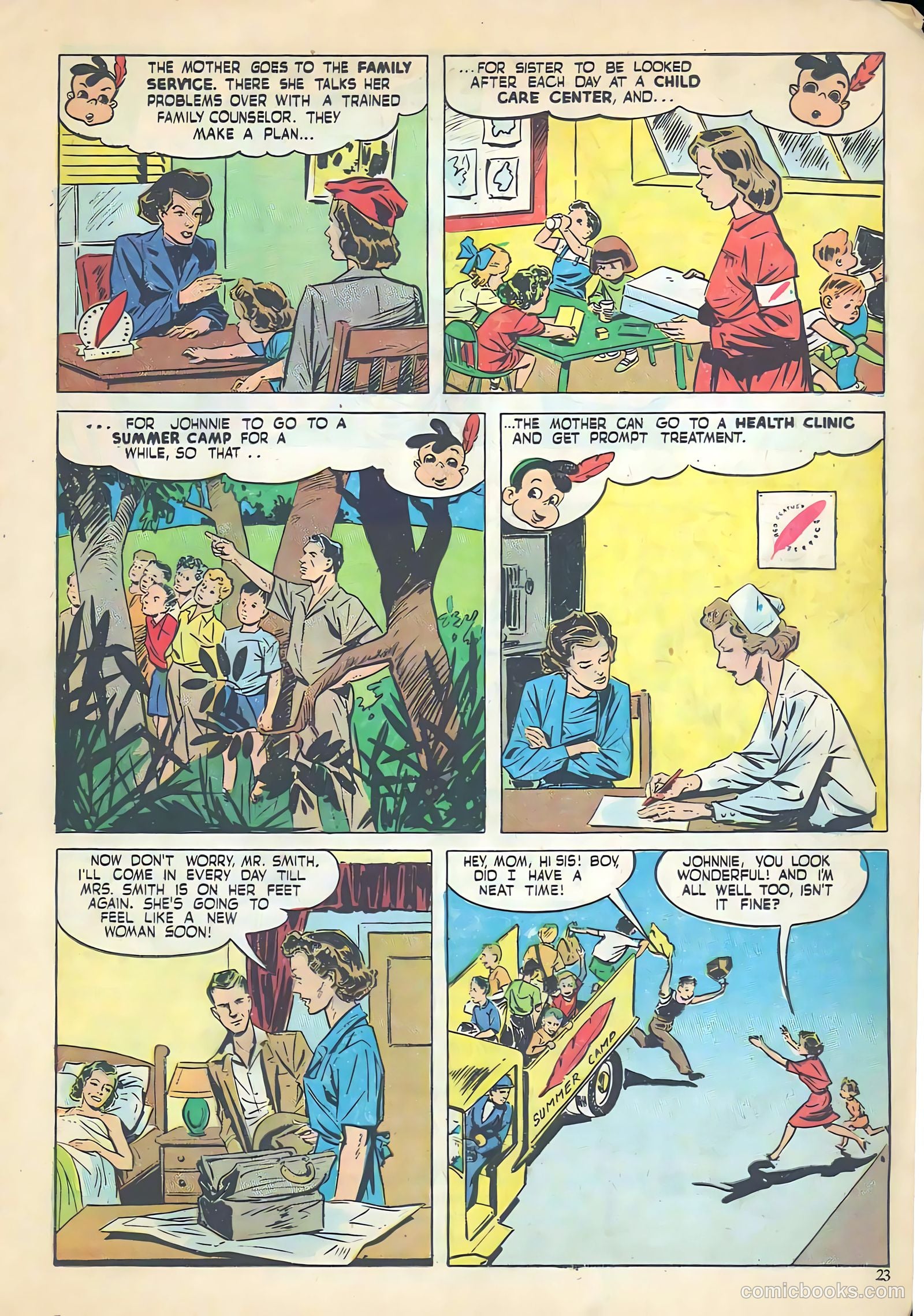 Polly Pigtails #34 (1948) — page 23 of 52