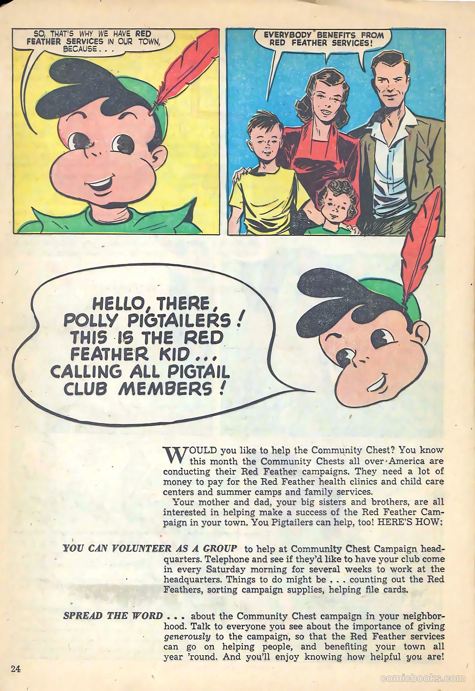 Polly Pigtails #34 (1948) — page 24 of 52