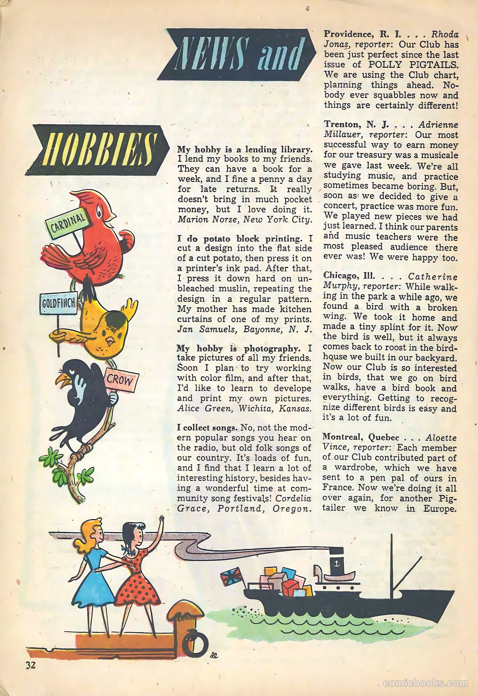 Polly Pigtails #34 (1948) — page 32 of 52