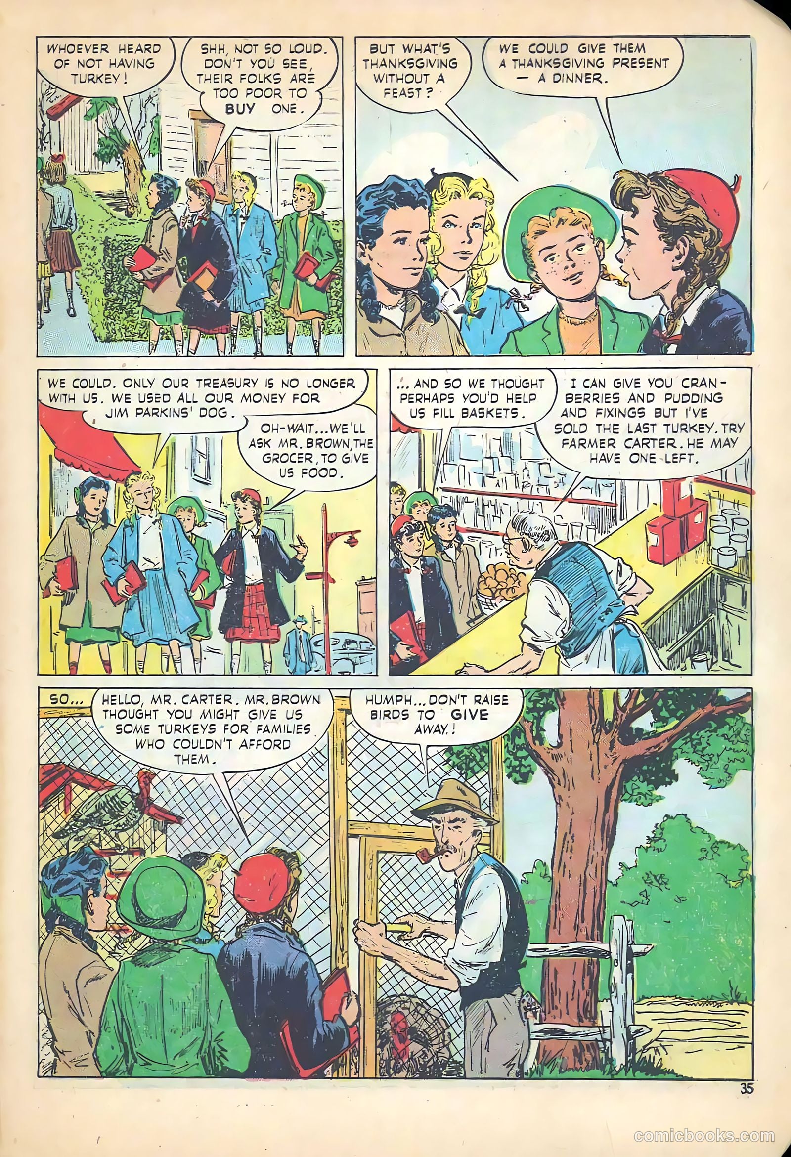 Polly Pigtails #34 (1948) — page 35 of 52