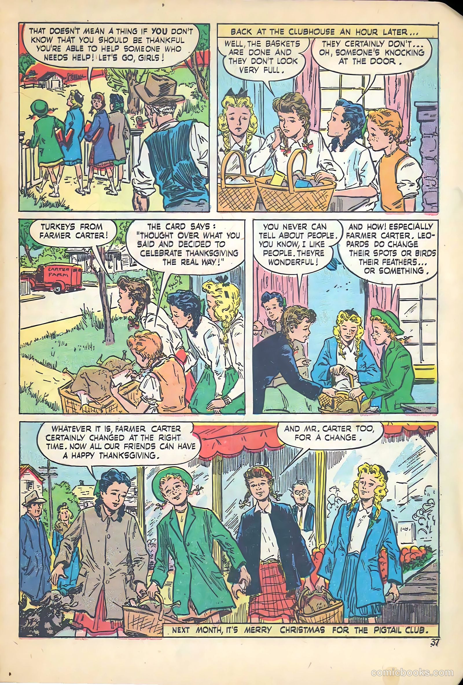 Polly Pigtails #34 (1948) — page 37 of 52