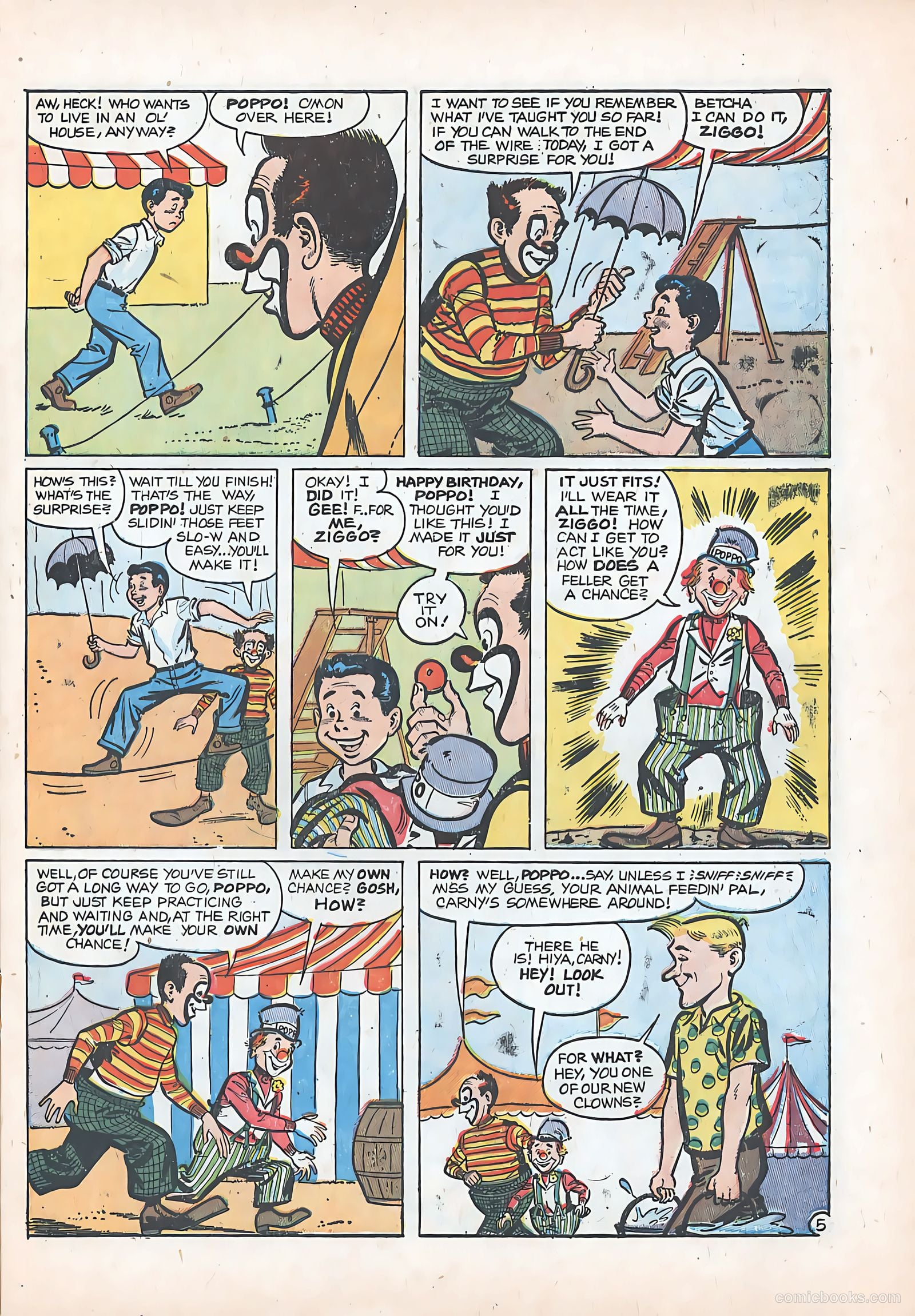 Poppo of the Popcorn Theatre #1 (1955) — page 7