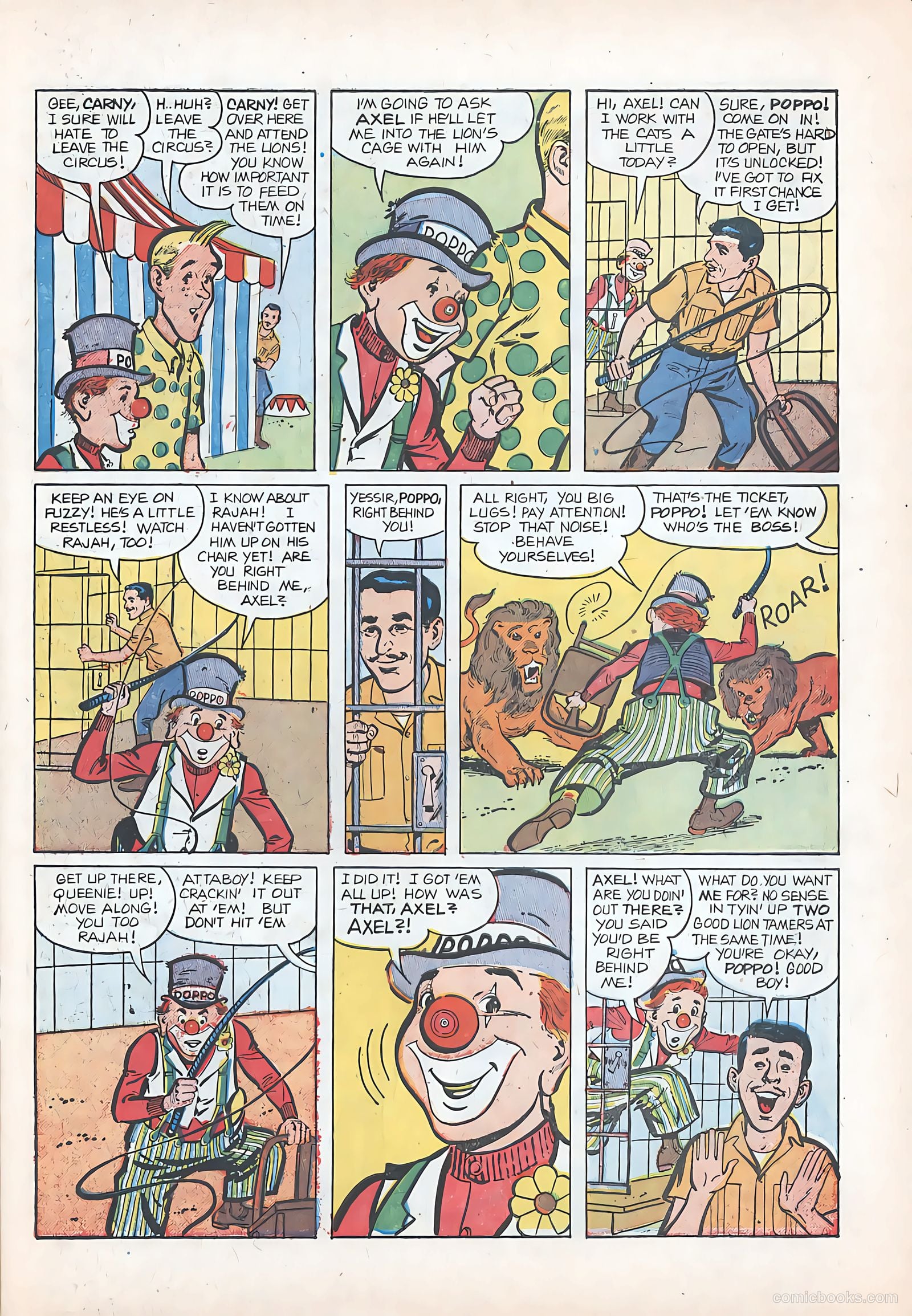 Poppo of the Popcorn Theatre #1 (1955) — page 9