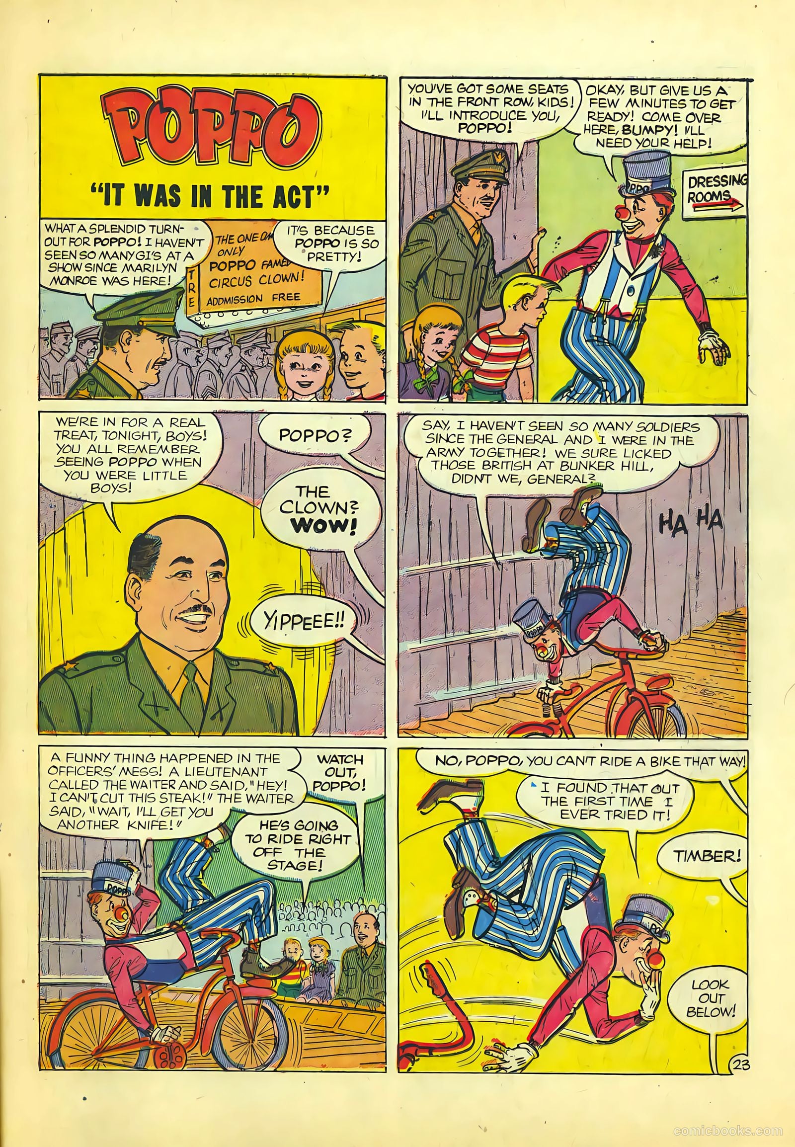 Poppo of the Popcorn Theatre #10 (1955) — page 25