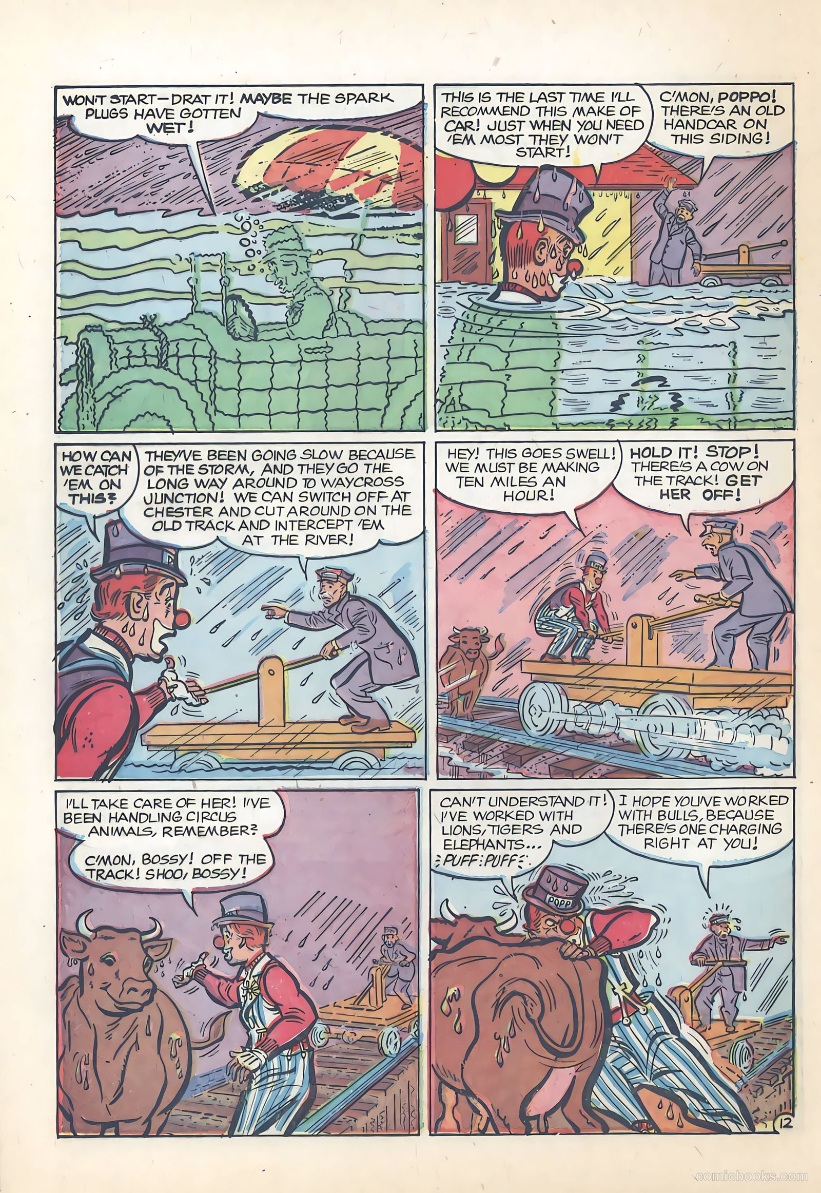 Poppo of the Popcorn Theatre #11 (1955) — page 14