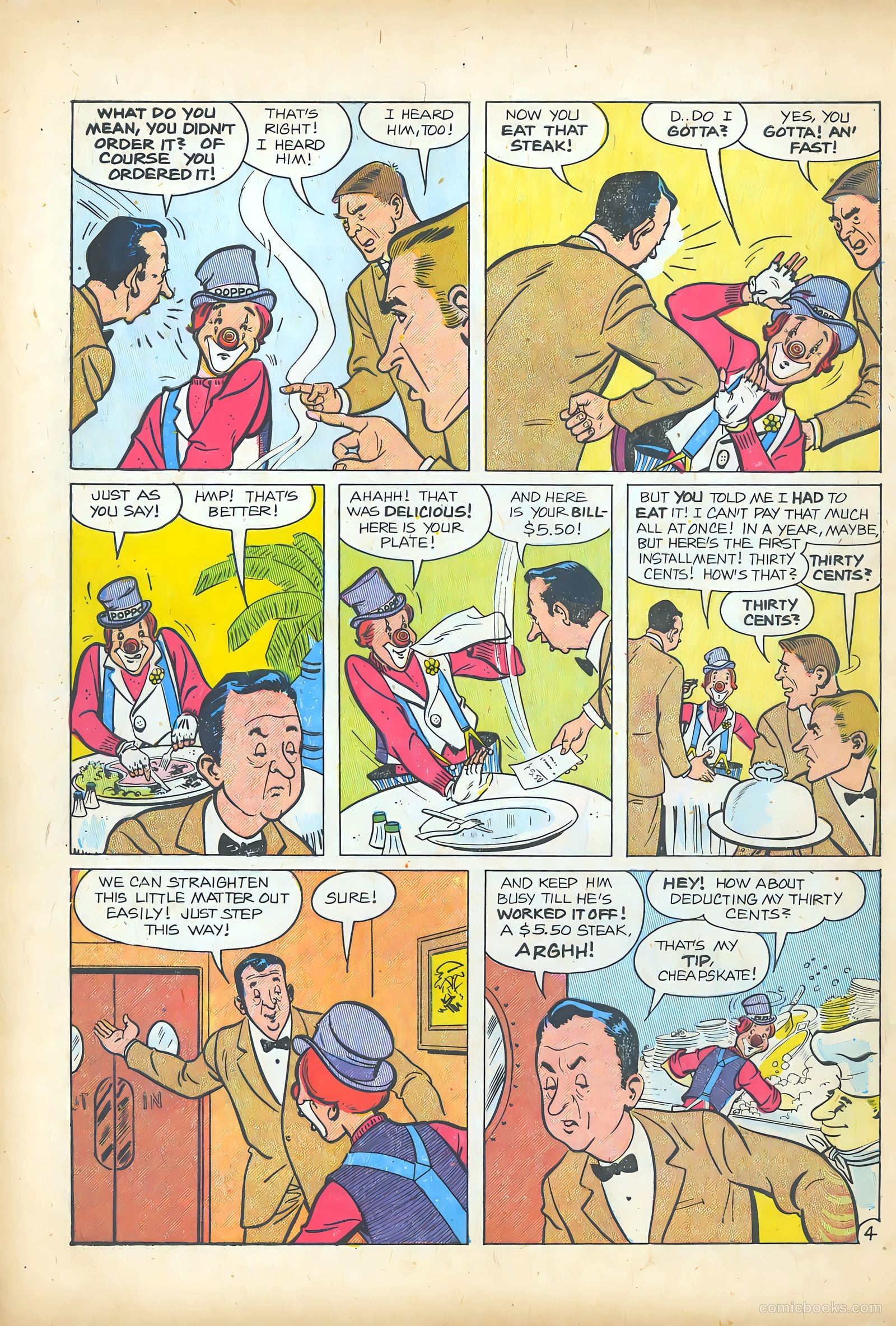 Poppo of the Popcorn Theatre #3 (1955) — page 6