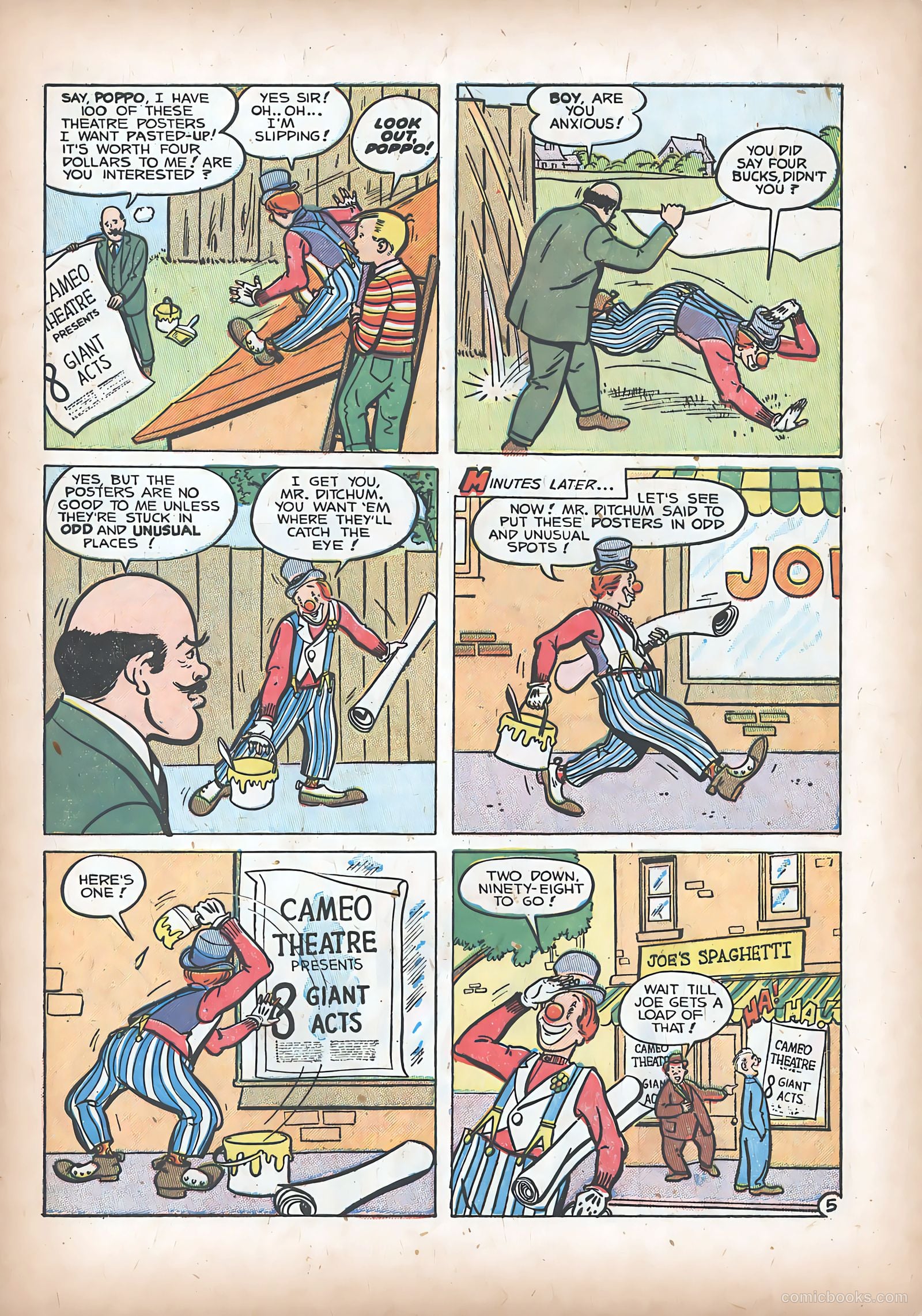 Poppo of the Popcorn Theatre #5 (1955) — page 7