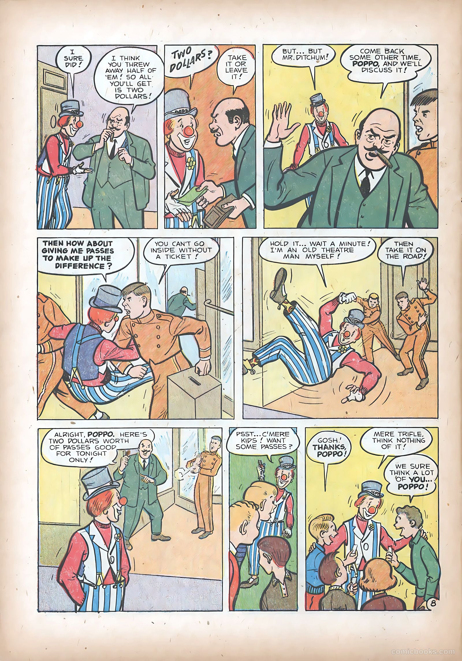 Poppo of the Popcorn Theatre #5 (1955) — page 10
