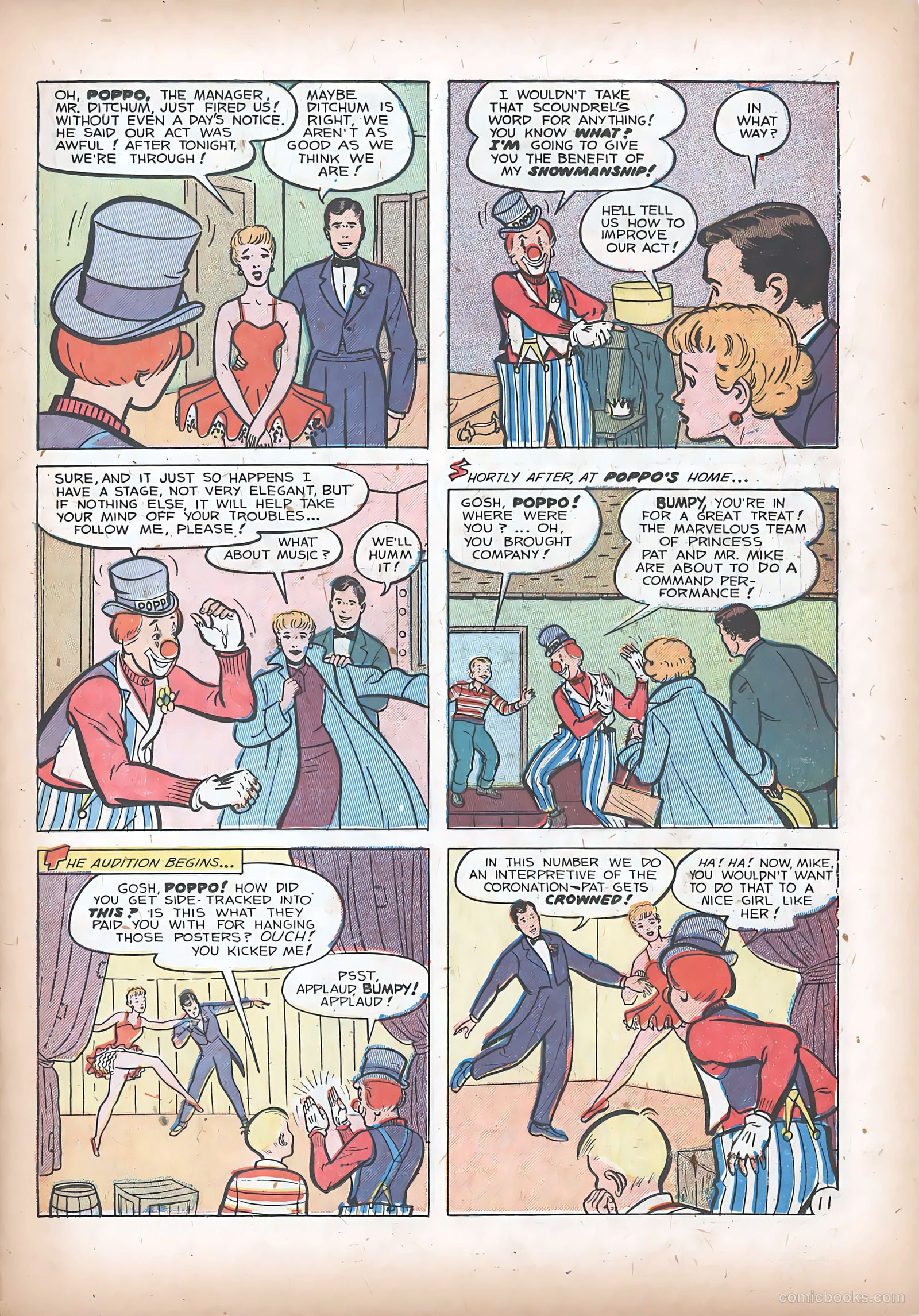 Poppo of the Popcorn Theatre #5 (1955) — page 13