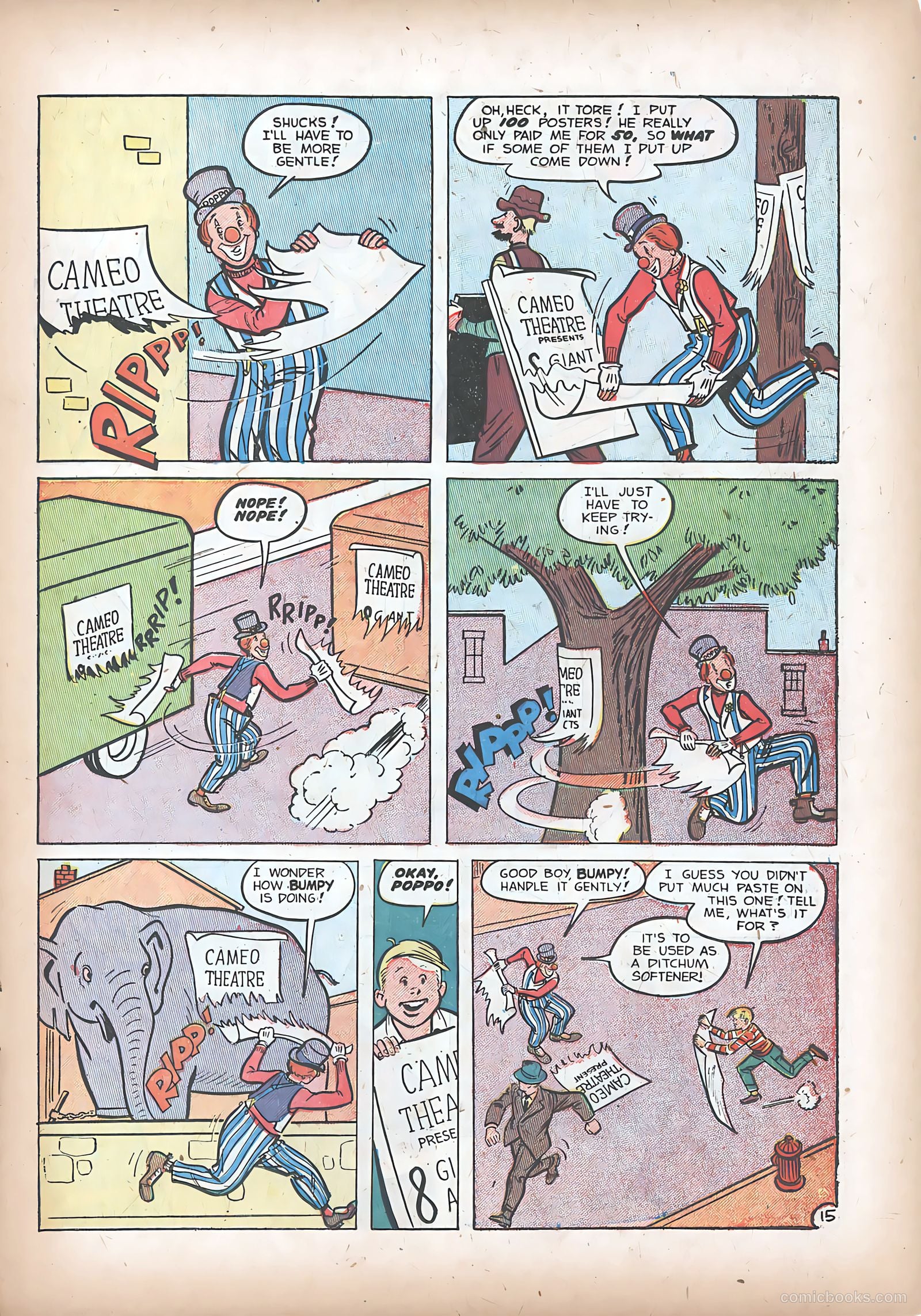 Poppo of the Popcorn Theatre #5 (1955) — page 17