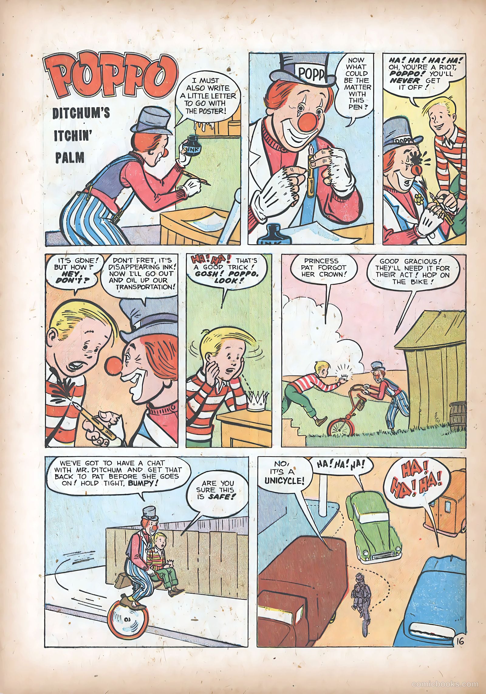 Poppo of the Popcorn Theatre #5 (1955) — page 18