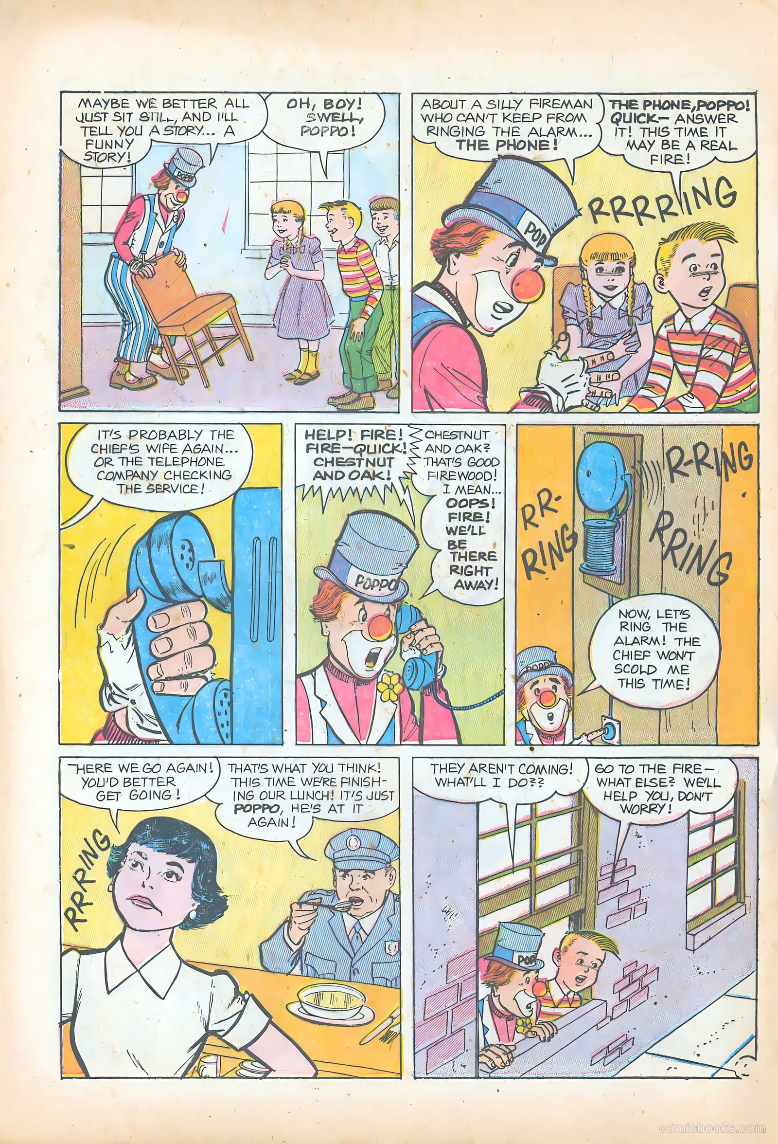 Poppo of the Popcorn Theatre #6 (1955) — page 10
