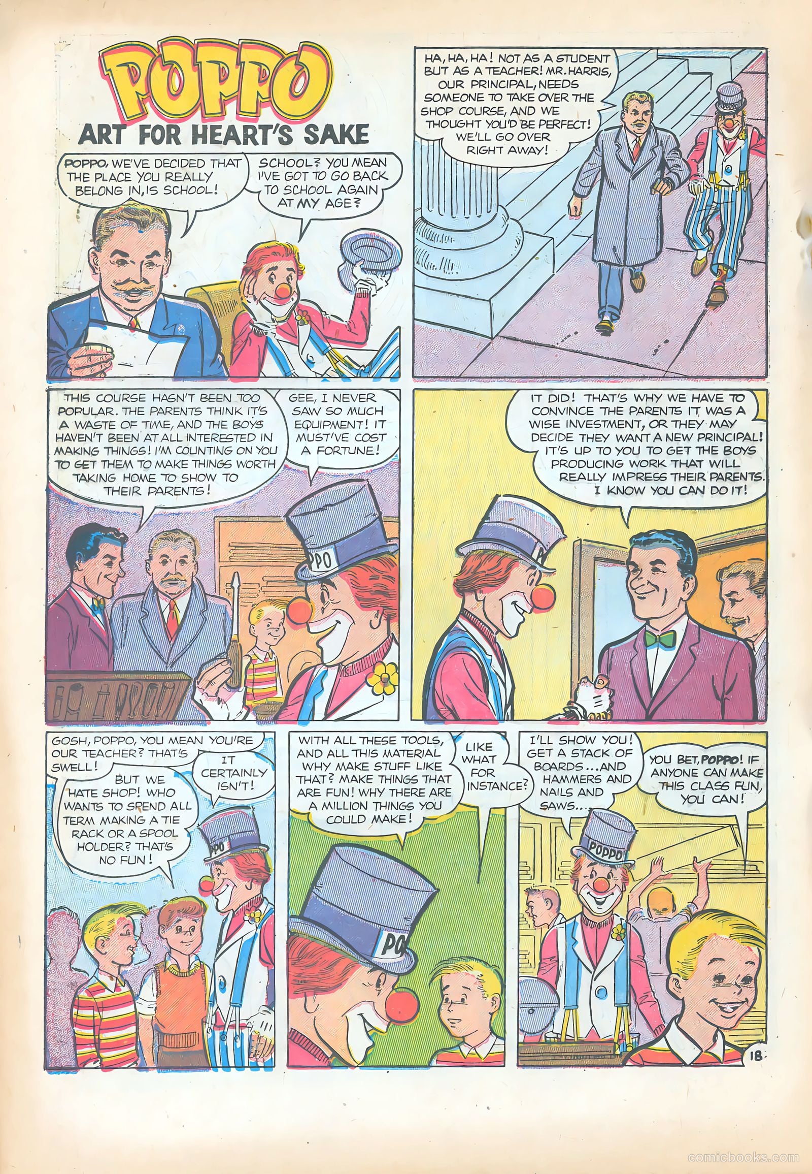 Poppo of the Popcorn Theatre #6 (1955) — page 20