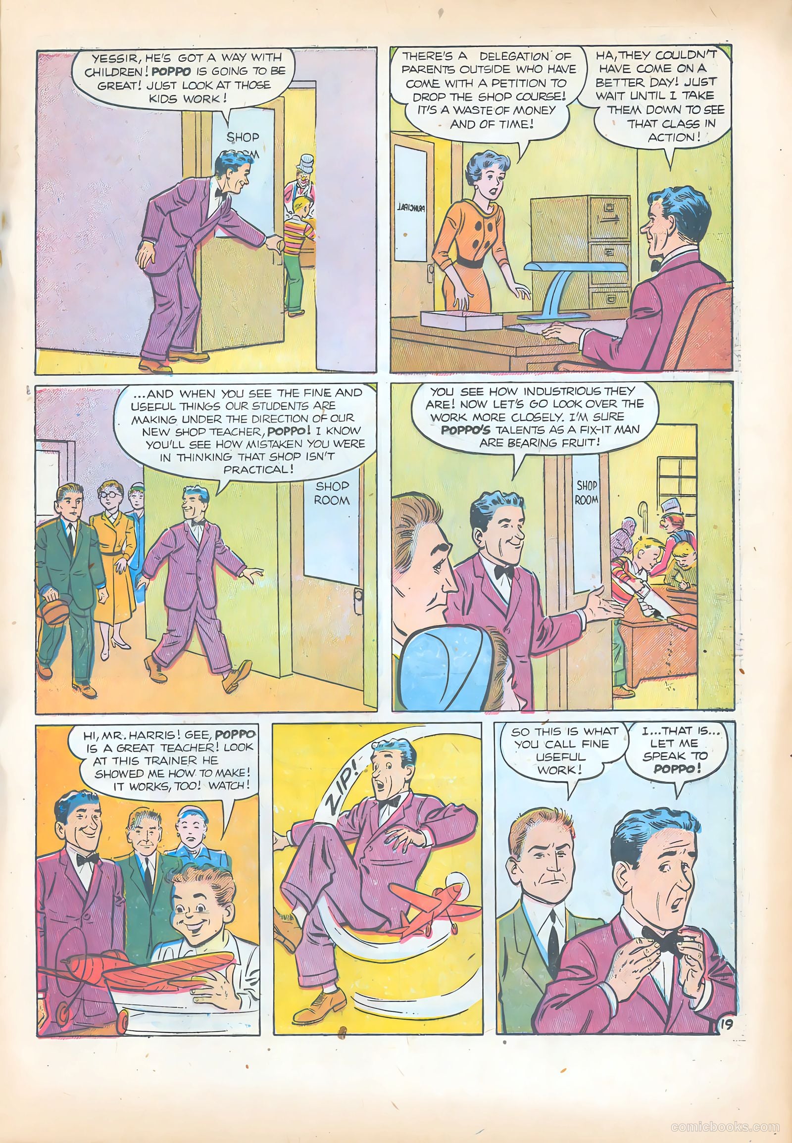Poppo of the Popcorn Theatre #6 (1955) — page 21