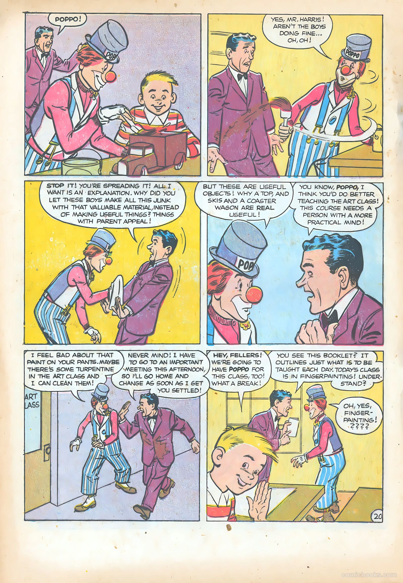Poppo of the Popcorn Theatre #6 (1955) — page 22