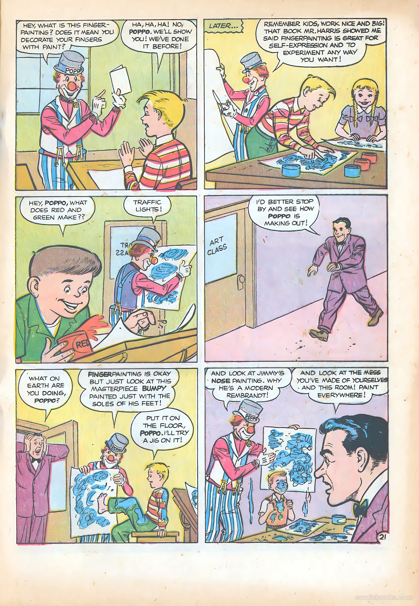 Poppo of the Popcorn Theatre #6 (1955) — page 23